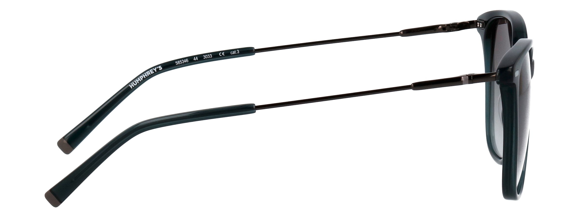 HUMPHREY´S eyewear Lunettes de soleil »Modell 585346« Form Karree/Soft, Logoschriftzug auf Bügel, Kombifassung