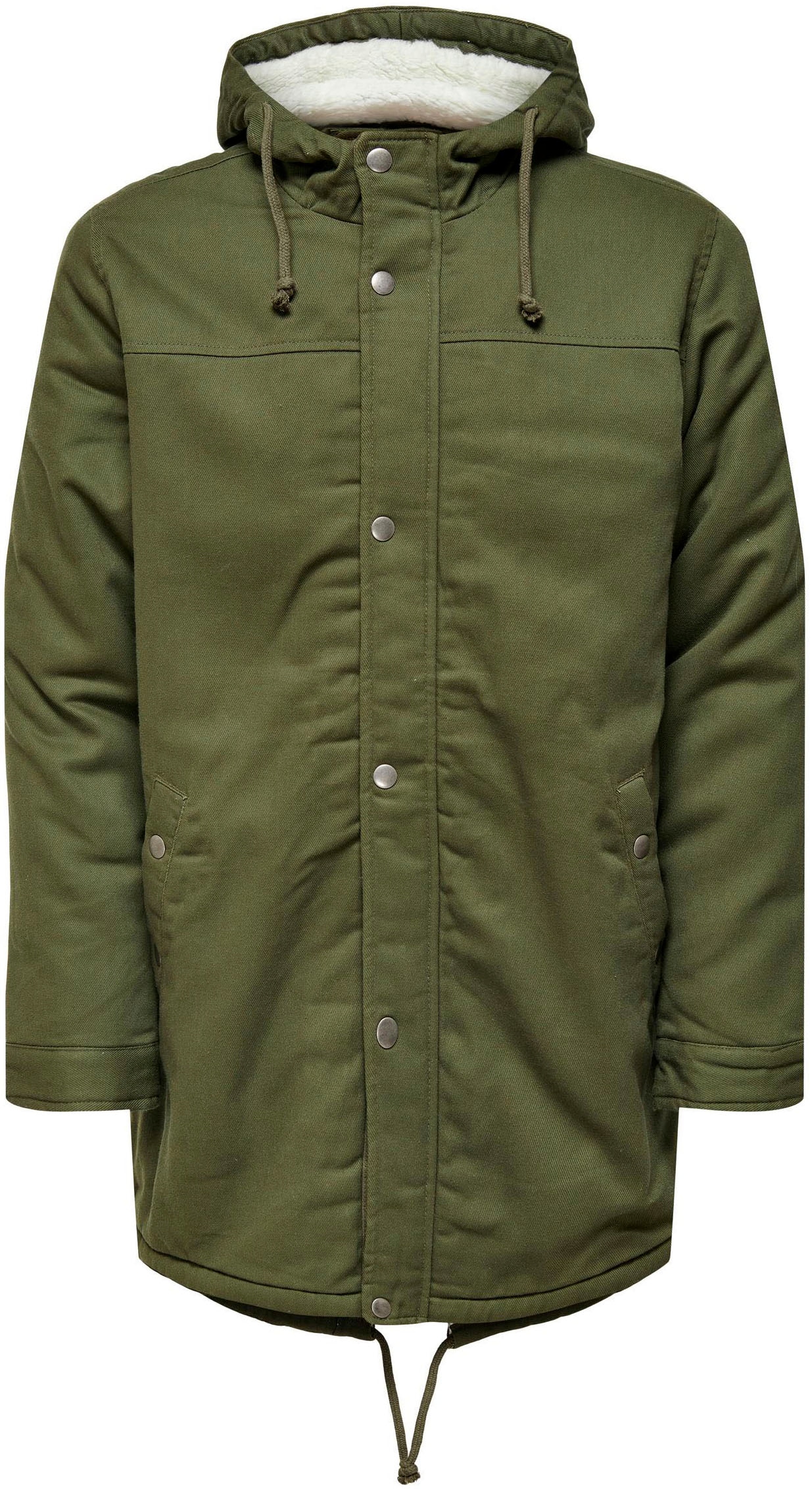 ONLY & SONS Parka »ALEX TEDDY PARKA«, mit Kapuze