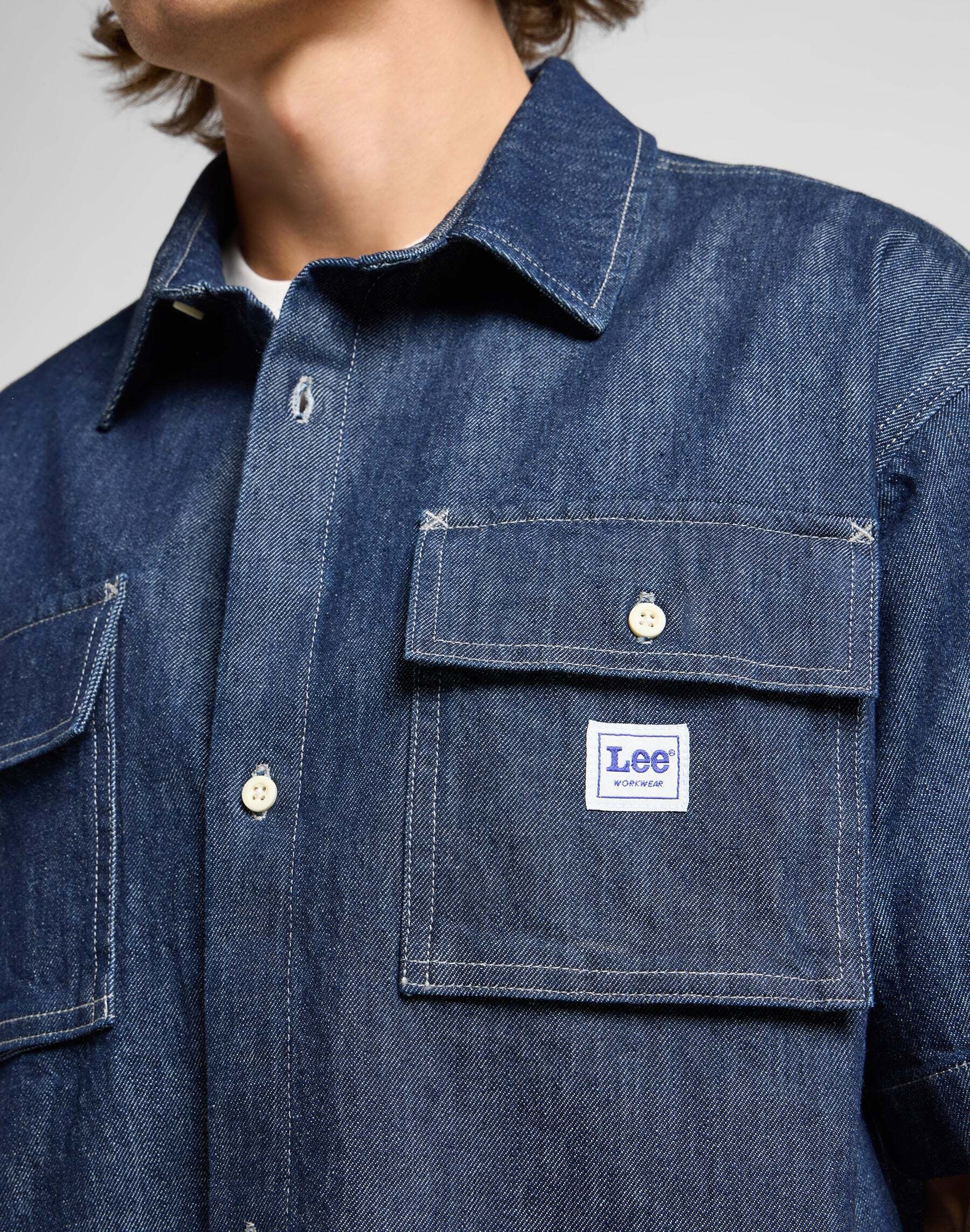 Lee® Jeanshemd »LEE Jeanshemd Shortsleeve Workwear Shirt«