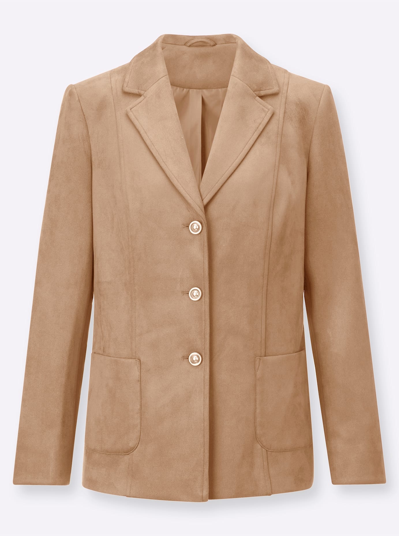 Classic Jackenblazer »Lederimitat-Blazer«