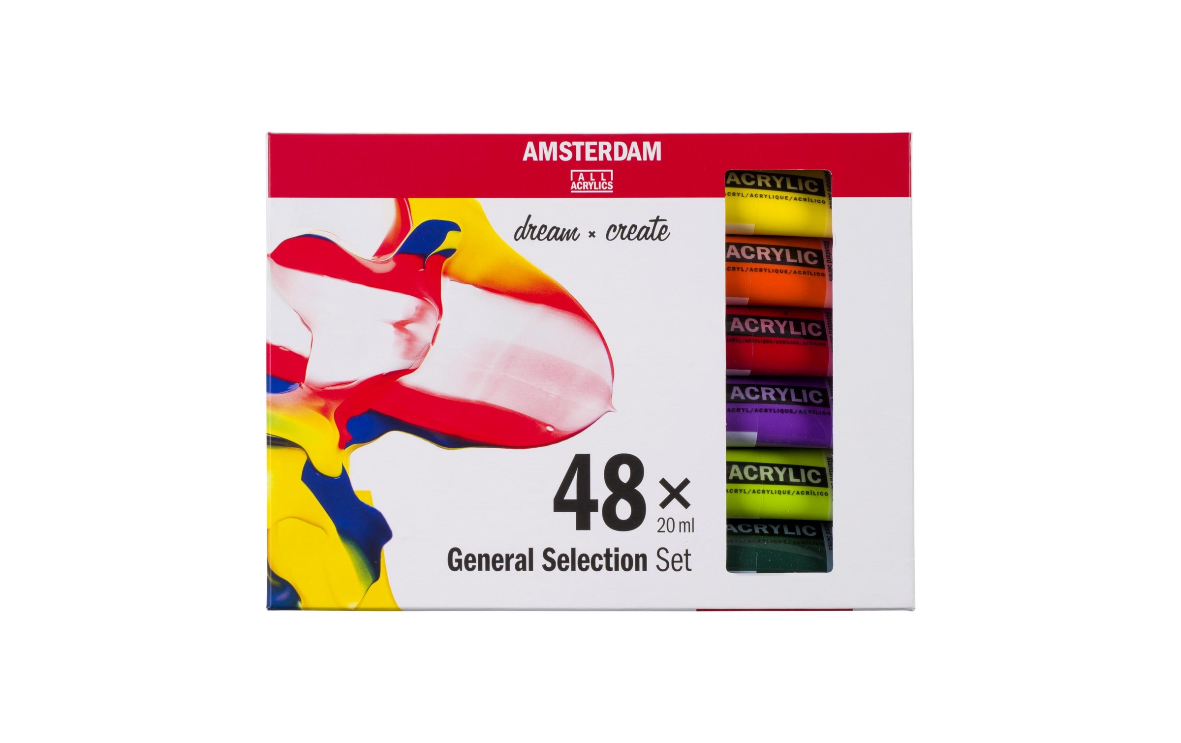 Image of AMSTERDAM  Acrylfarbe »Standard 48 Tuben à 20 ml« bei Ackermann Versand Schweiz