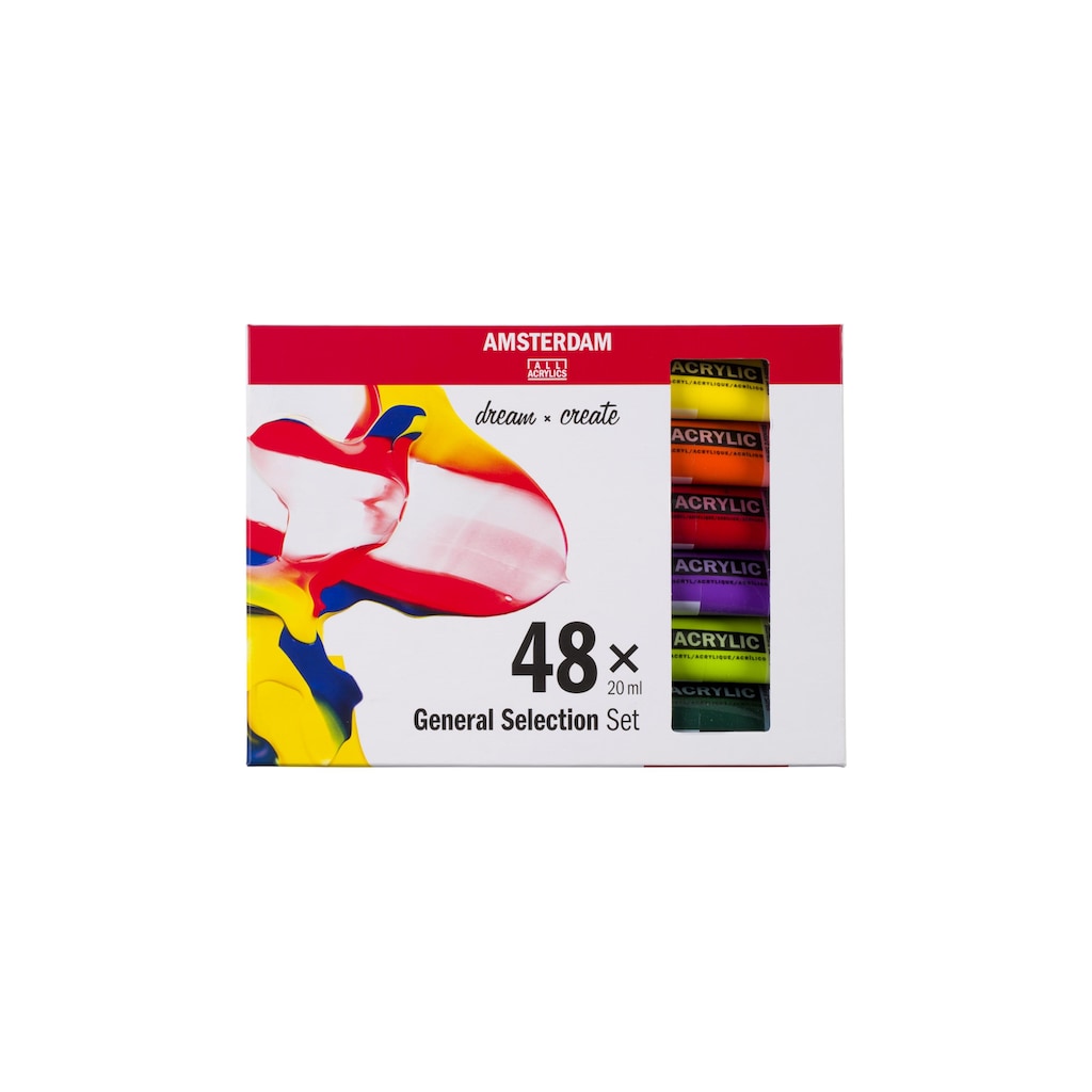 AMSTERDAM  Acrylfarbe »Standard 48 Tuben à 20 ml«