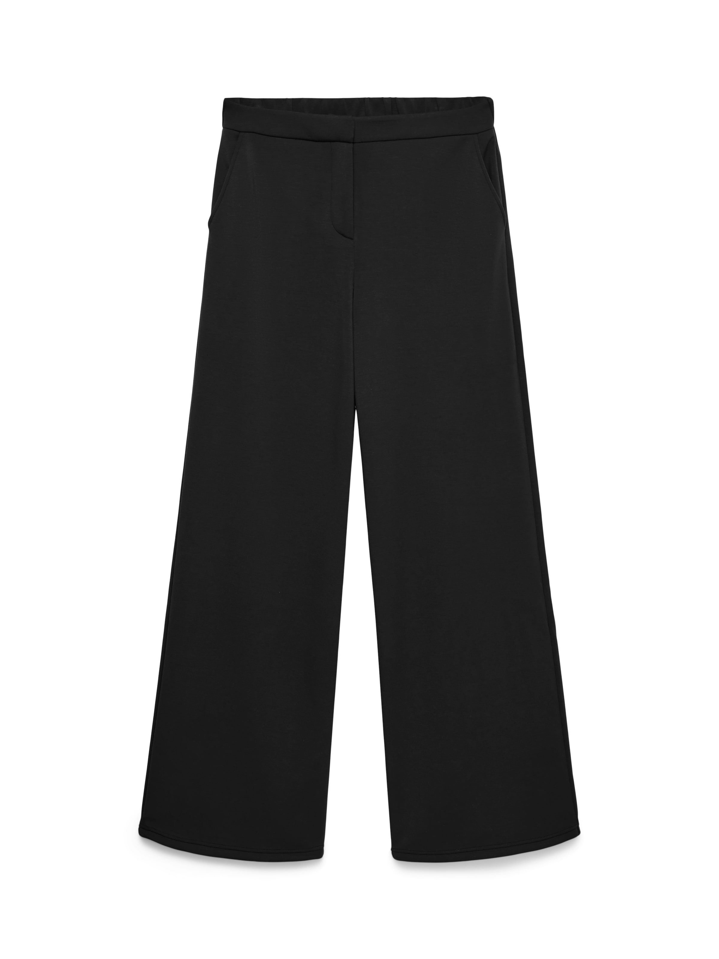 Vero Moda Anzughose »VMBELLIS MW WIDE PANT NOOS«  Materialmix, wide fit