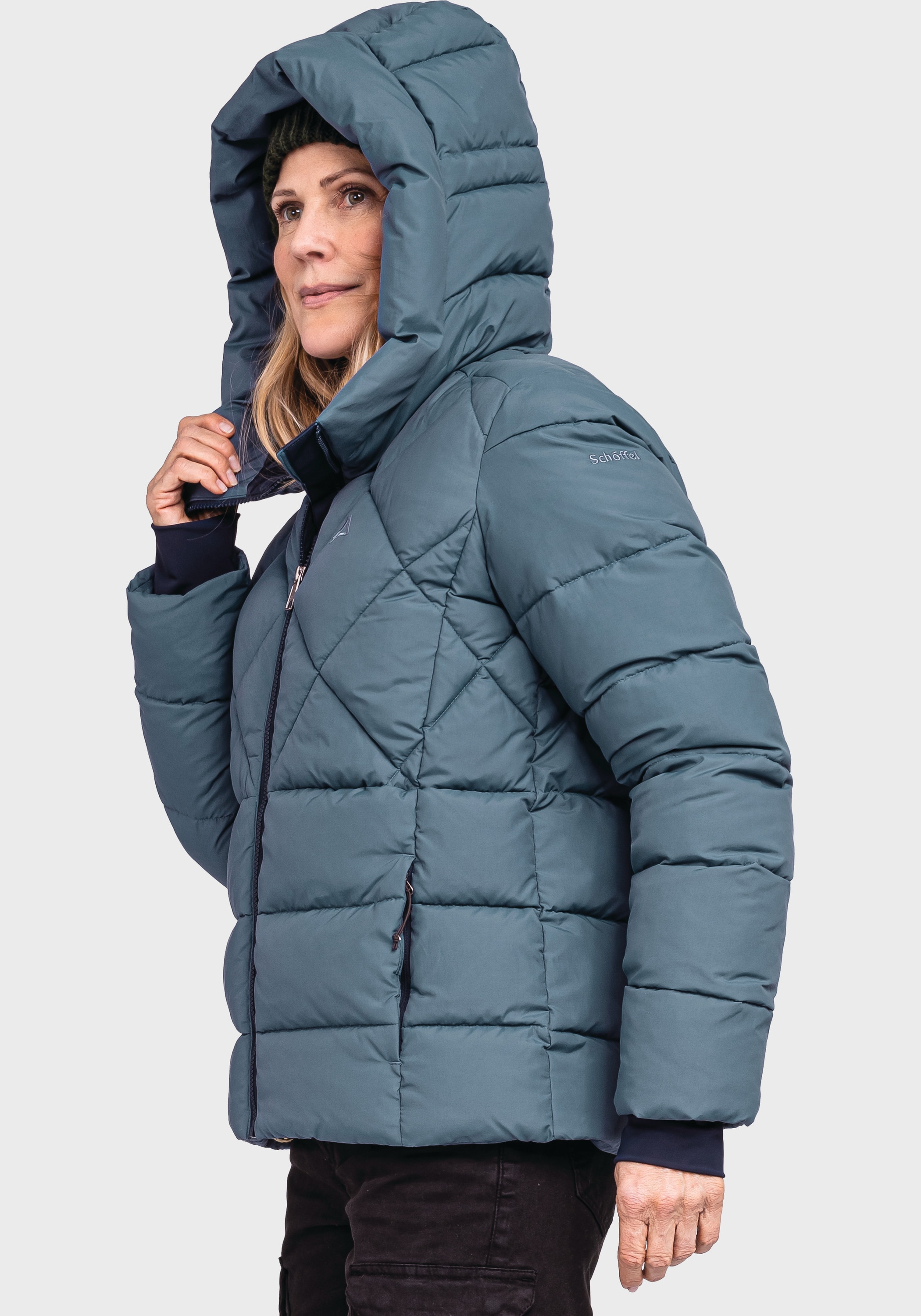 Schöffel Winterjacke »Ins Jacket Boston L«, mit Kapuze