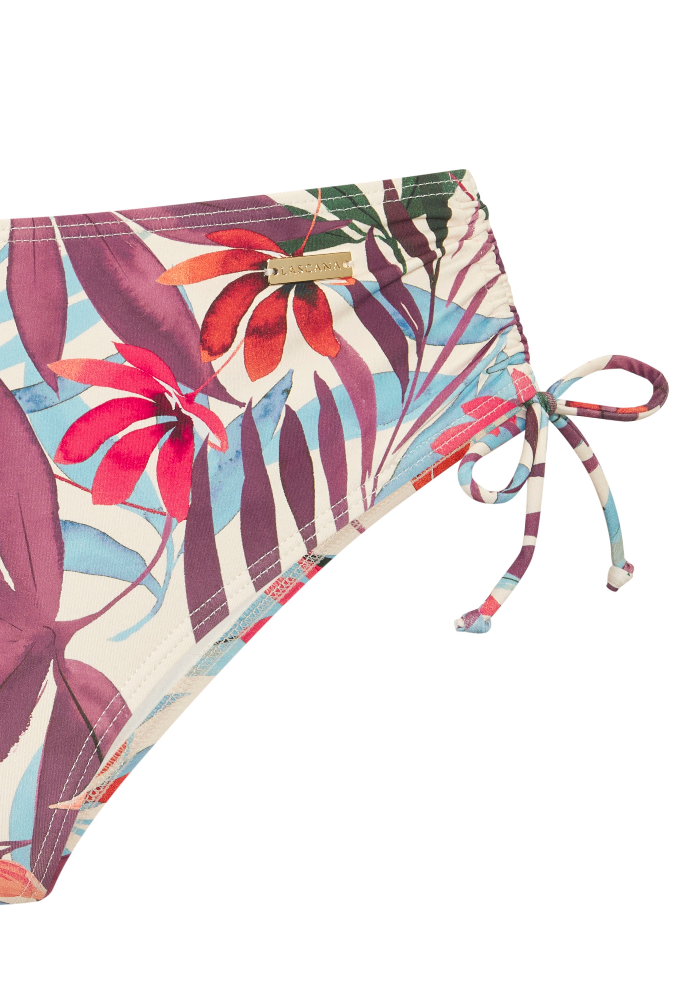 LASCANA Bikini-Hose »Imani«, mit sommerlichem Blätterprint