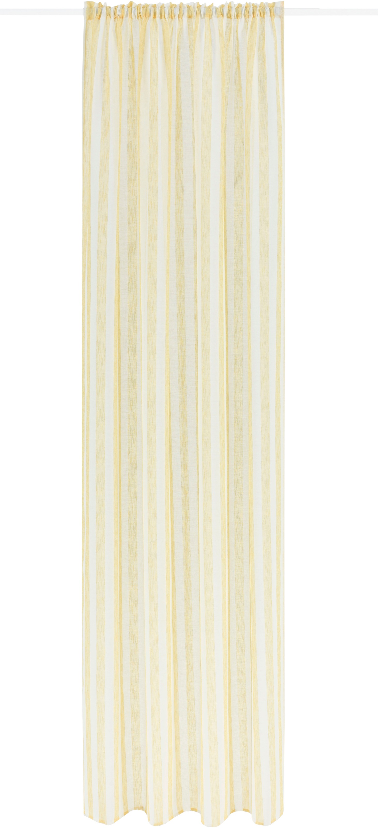 Image of LeGer Home by Lena Gercke Gardine »Meyra«, (1 St.), halbtransparent, Jaquard Streifen, natürlicher Look, verschiedene Grössen bei Ackermann Versand Schweiz