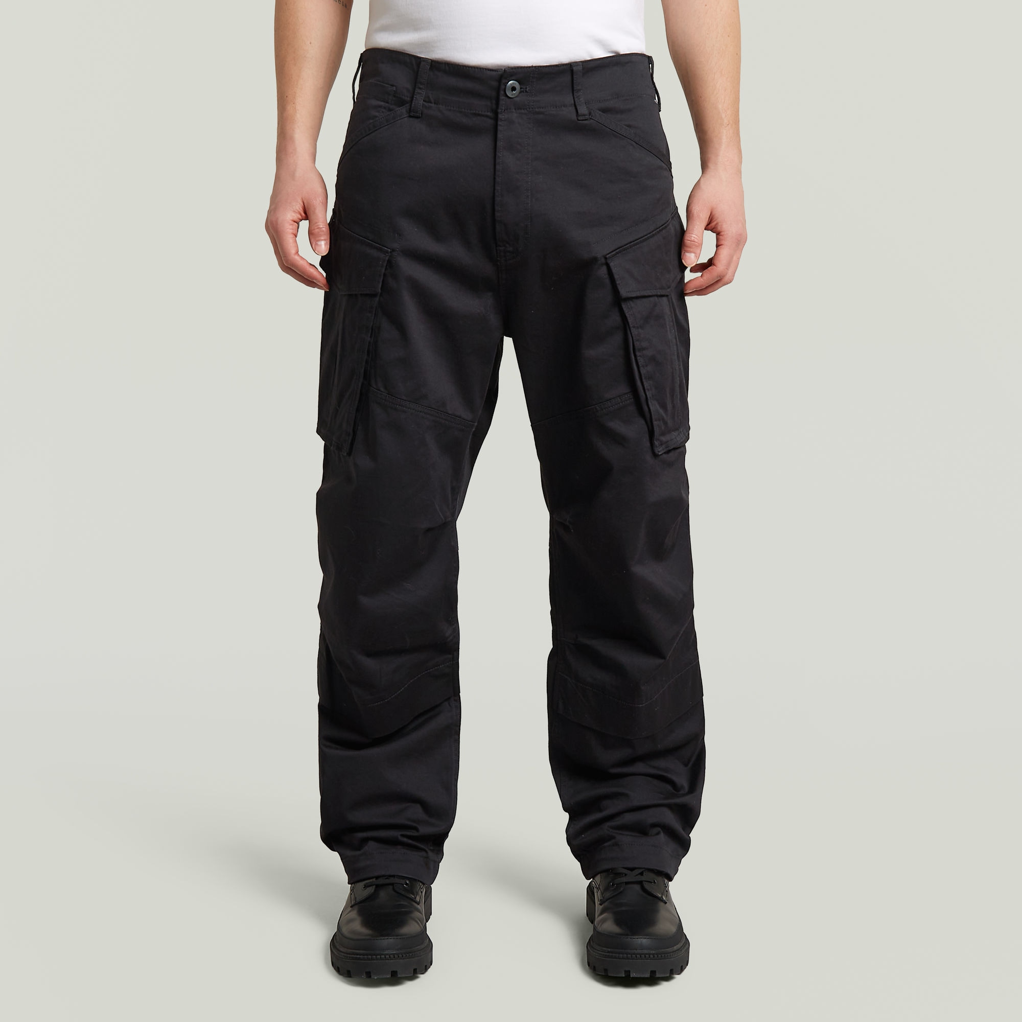 Image of G-STAR Cargohose "Rovic 3D Relaxed" Low Waist, Baumwoll-Mix mit Stretch-Anteil