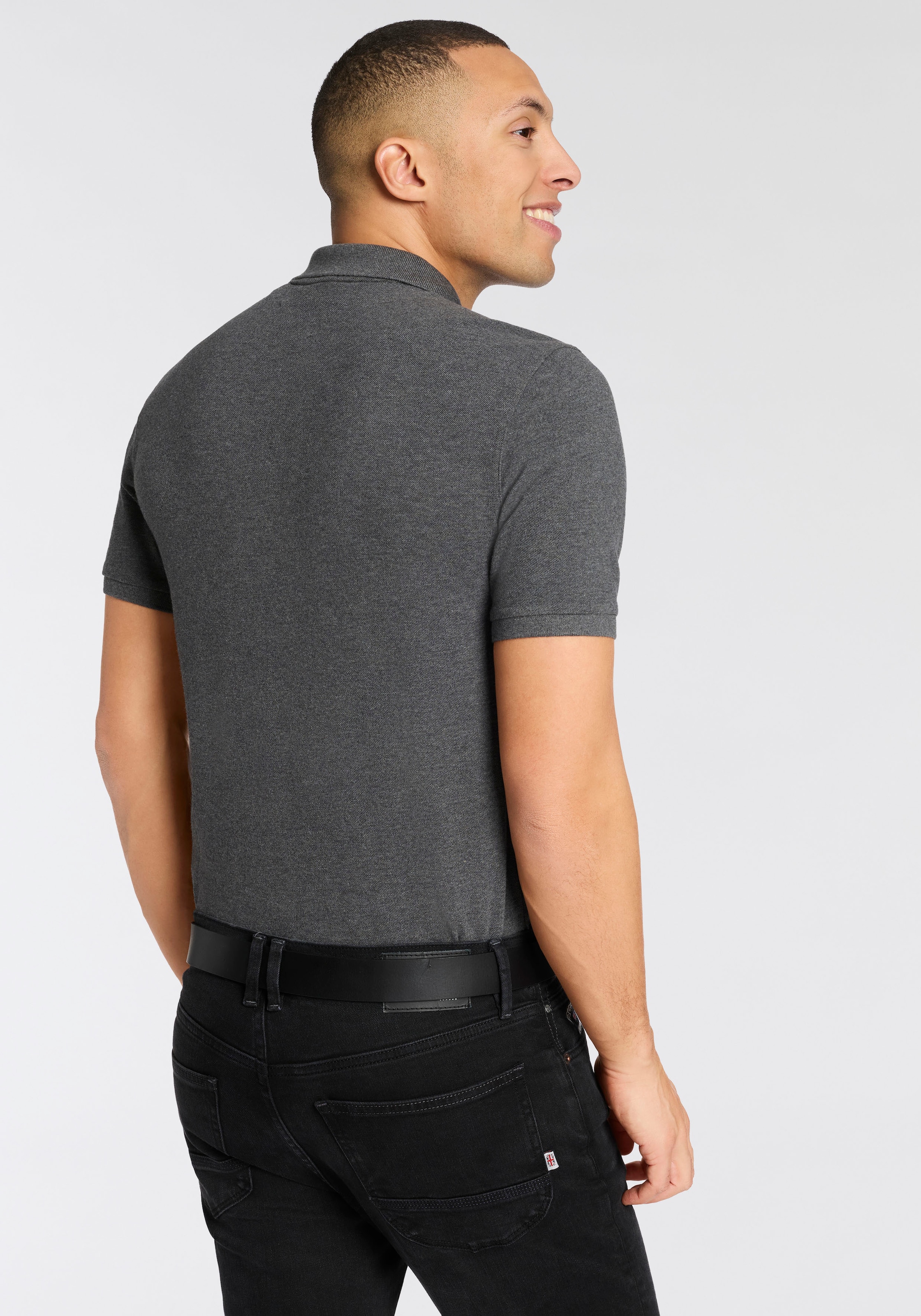 Calvin Klein Ledergürtel »WARMTH BUCKLE« Grössenverstellbar