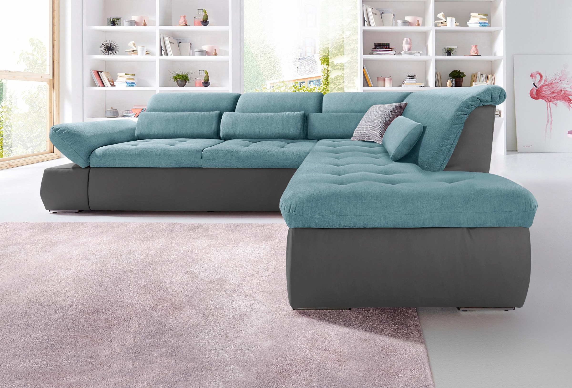 Image of DOMO collection Ecksofa »Aldo Top«, mit Ottomane, wahlweise mit Bettfunktion bei Ackermann Versand Schweiz