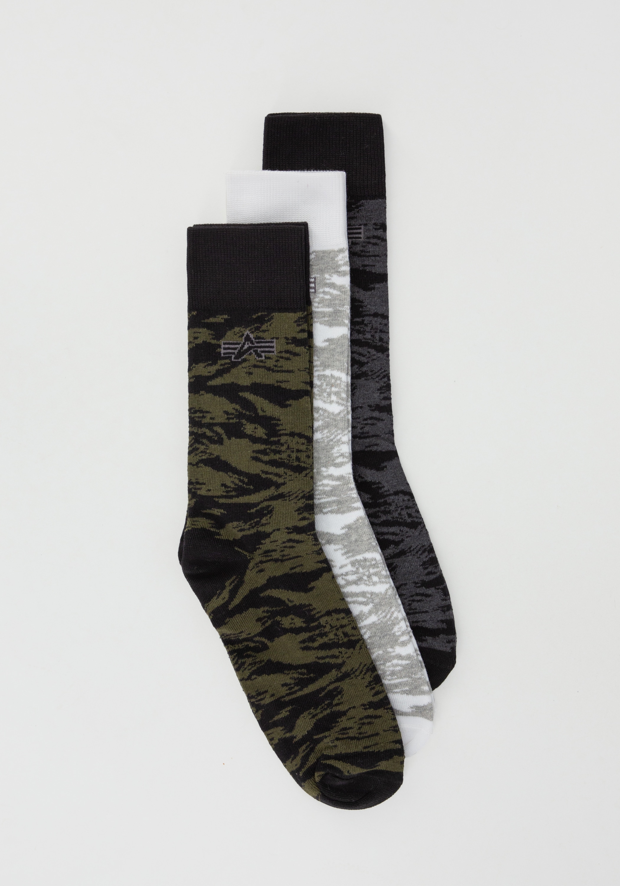 Alpha Industries Basicsocken »ALPHA INDUSTRIES Accessoires - Socks Graphic AOP Socks 3 Pack«