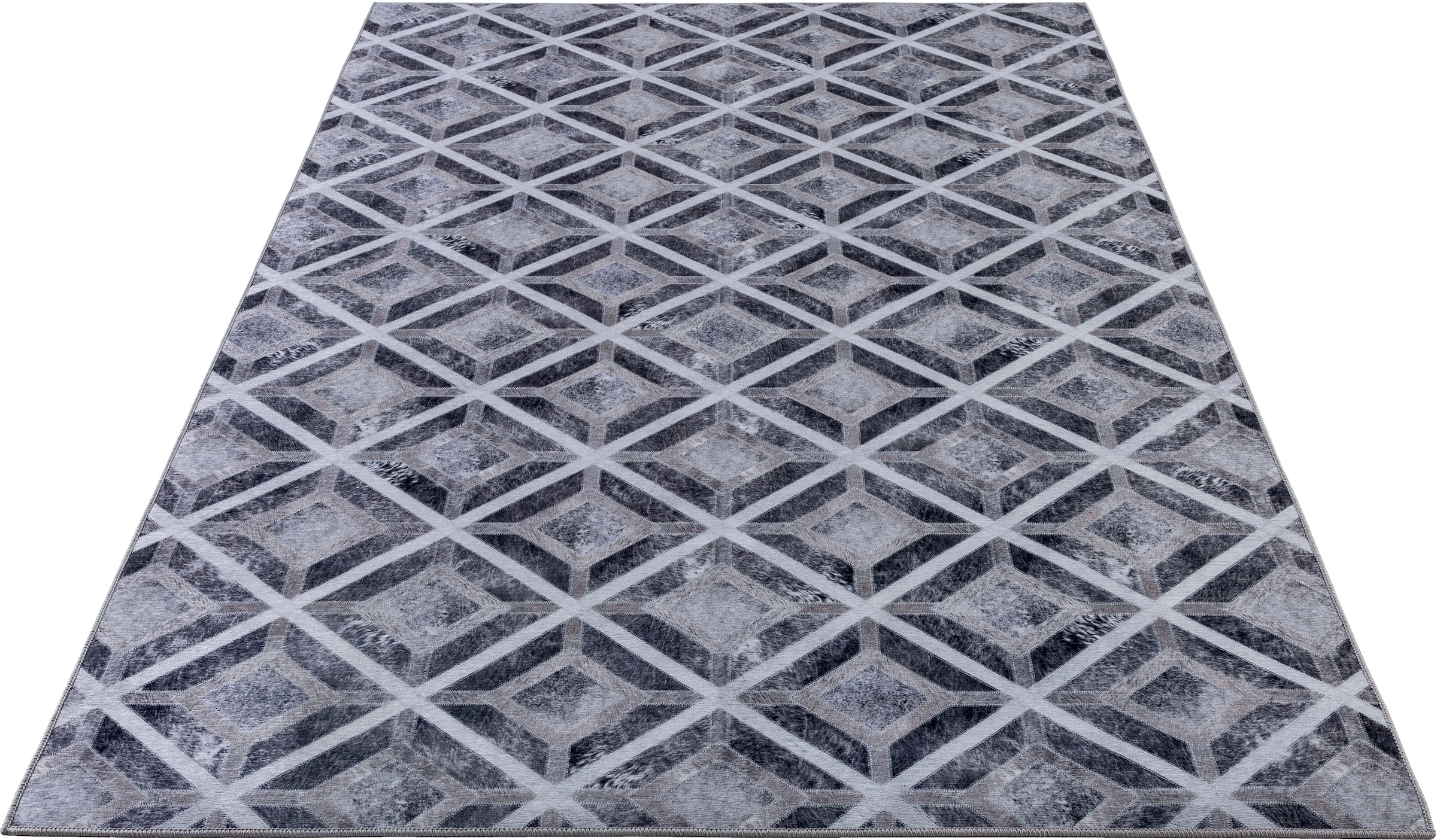 Image of Gino Falcone Teppich »Serena GF047«, rechteckig, 7 mm Höhe, gedruckte Felloptik, ideal im Wohnzimmer & Schlafzimmer bei Ackermann Versand Schweiz