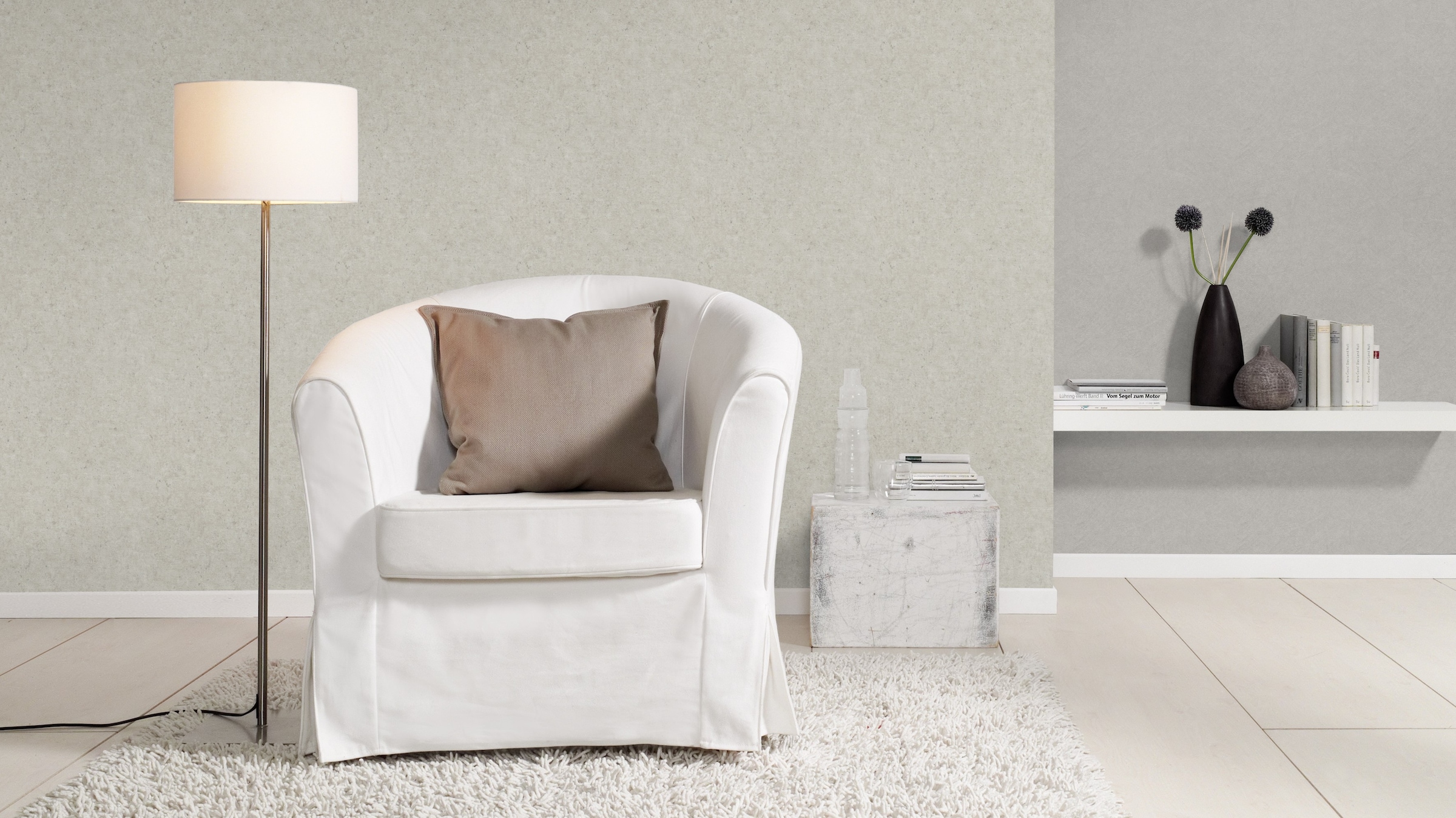 Rasch Vliestapete »Concrete«, Metall-Effekte