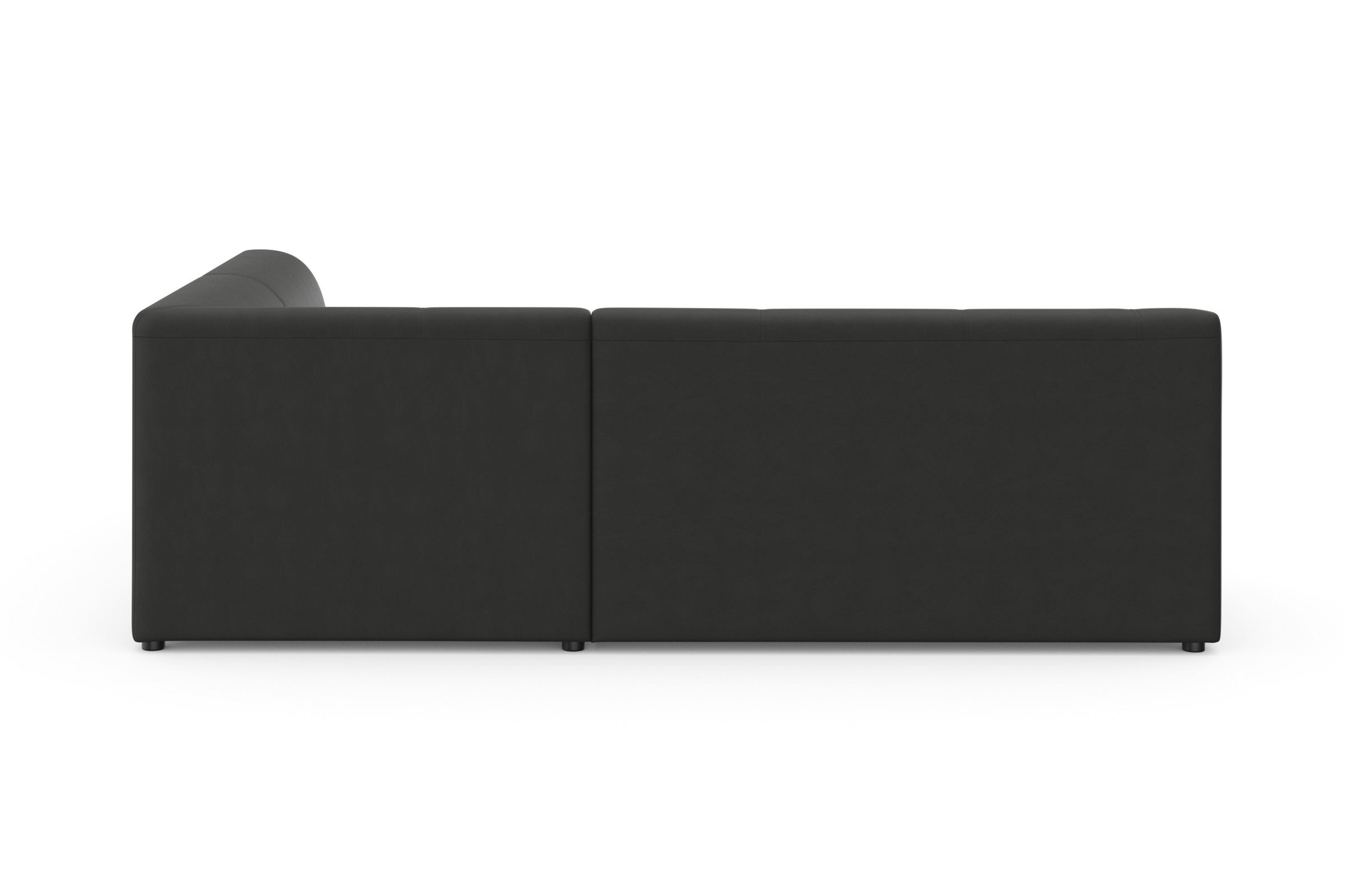 DOMO collection Ecksofa »Topper zeitlos elegant, kompakte Stellmasse, OTTOs Choice, L-Form«, mit Ottomane, wahlweise mit Schlaffunktion