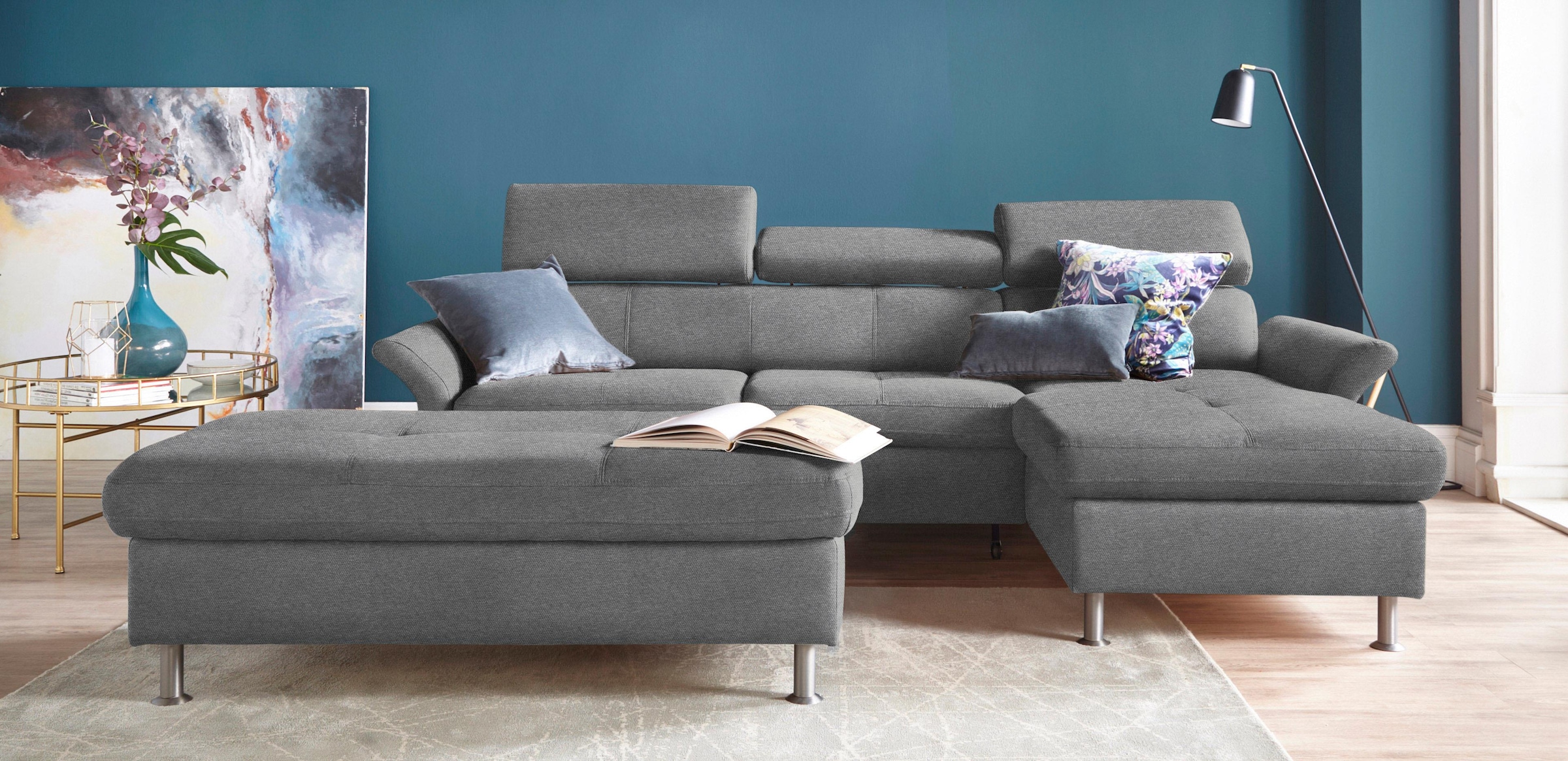 exxpo - sofa fashion Hocker »Maretto Bankhocker mit tollem Sitzkomfort« praktisches Staufach unter der Sitzfläche
