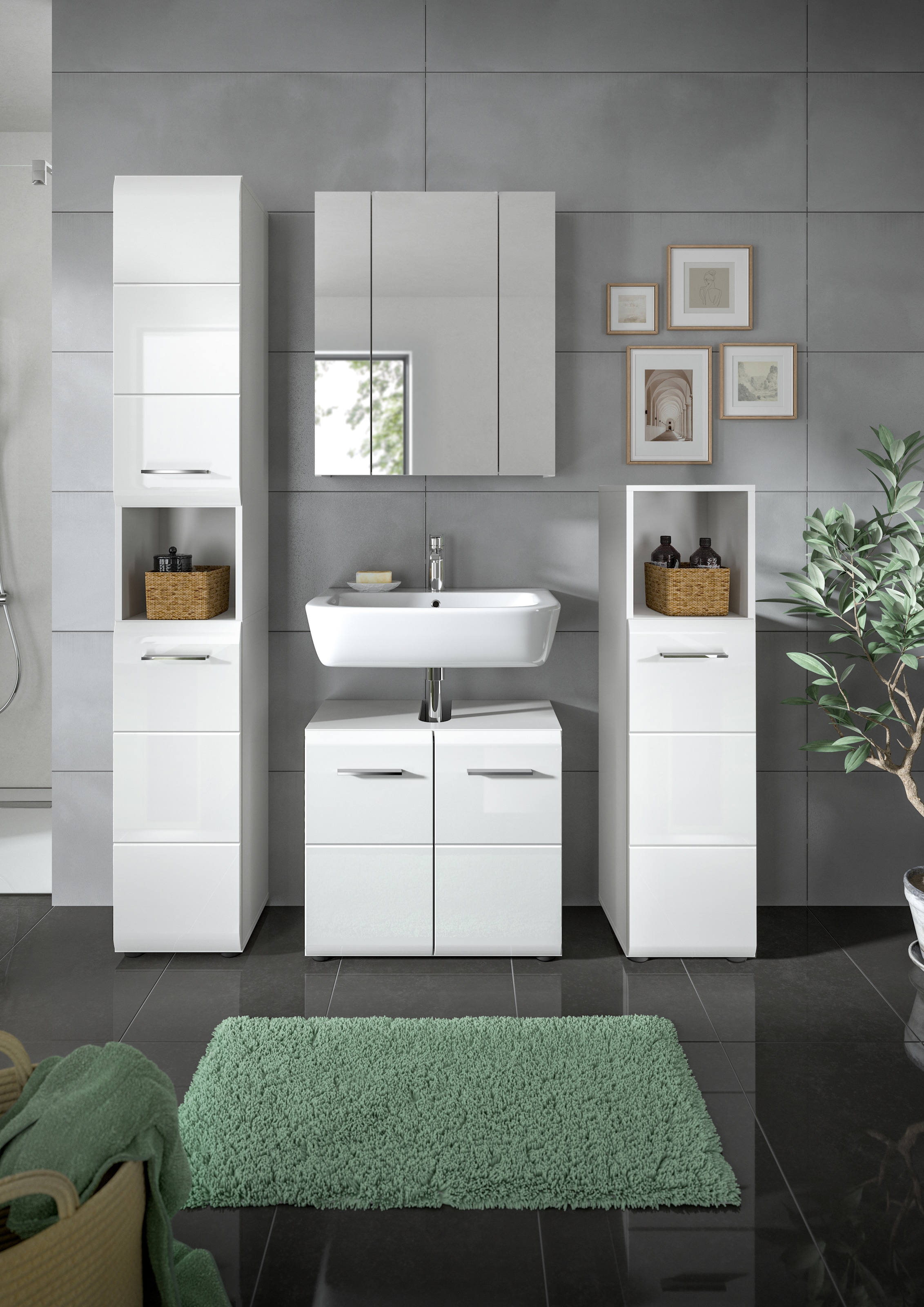 INOSIGN Ensemble de salle de bains Set, 4 cuis tlg.