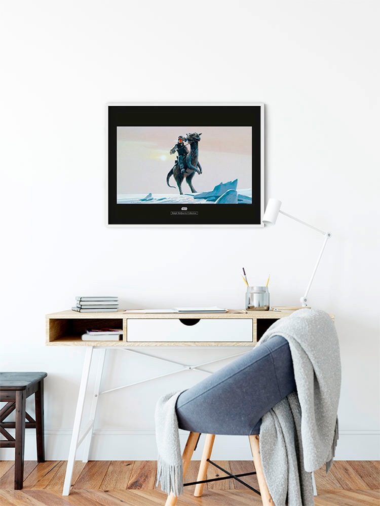 Komar Bild »Star Wars Classic RMQ Hoth Tauntaun«, Star Wars, (1 St.), Wandbild zur Dekoration im Kinderzimmer - ohne Rahmen