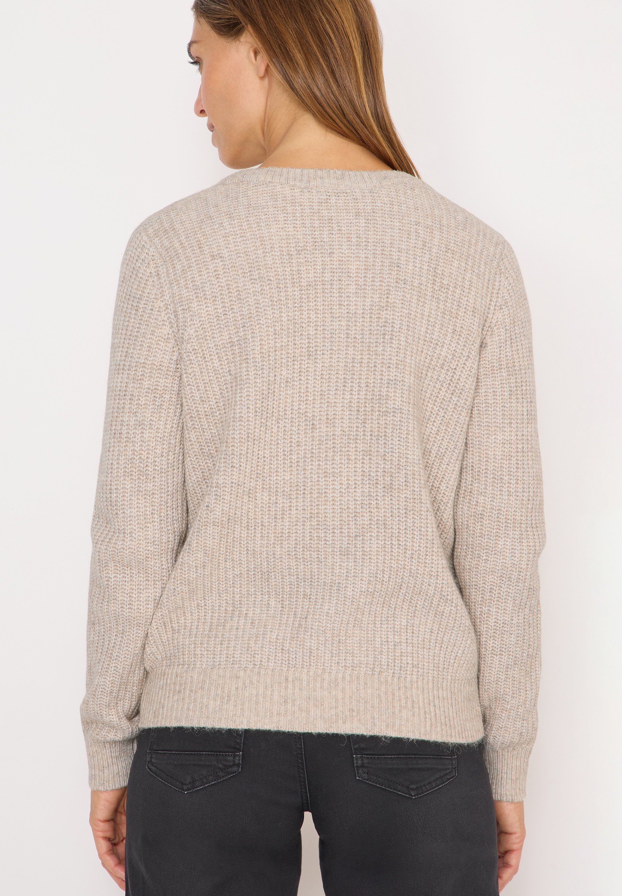 Cecil Cardigan, mit Rippbündchen