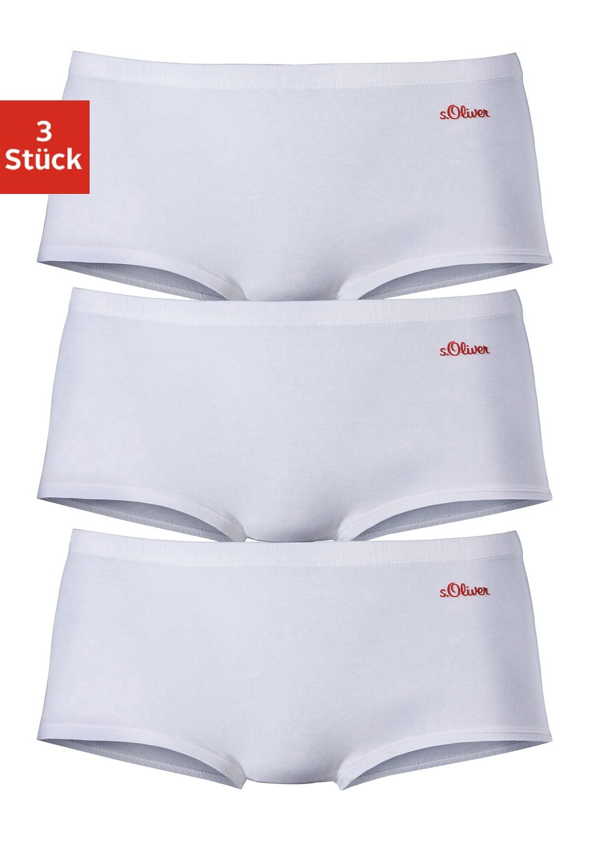 Image of s.Oliver Panty, (Packung, 3 St., 3er-Pack), mit seitlichem Logodruck bei Ackermann Versand Schweiz