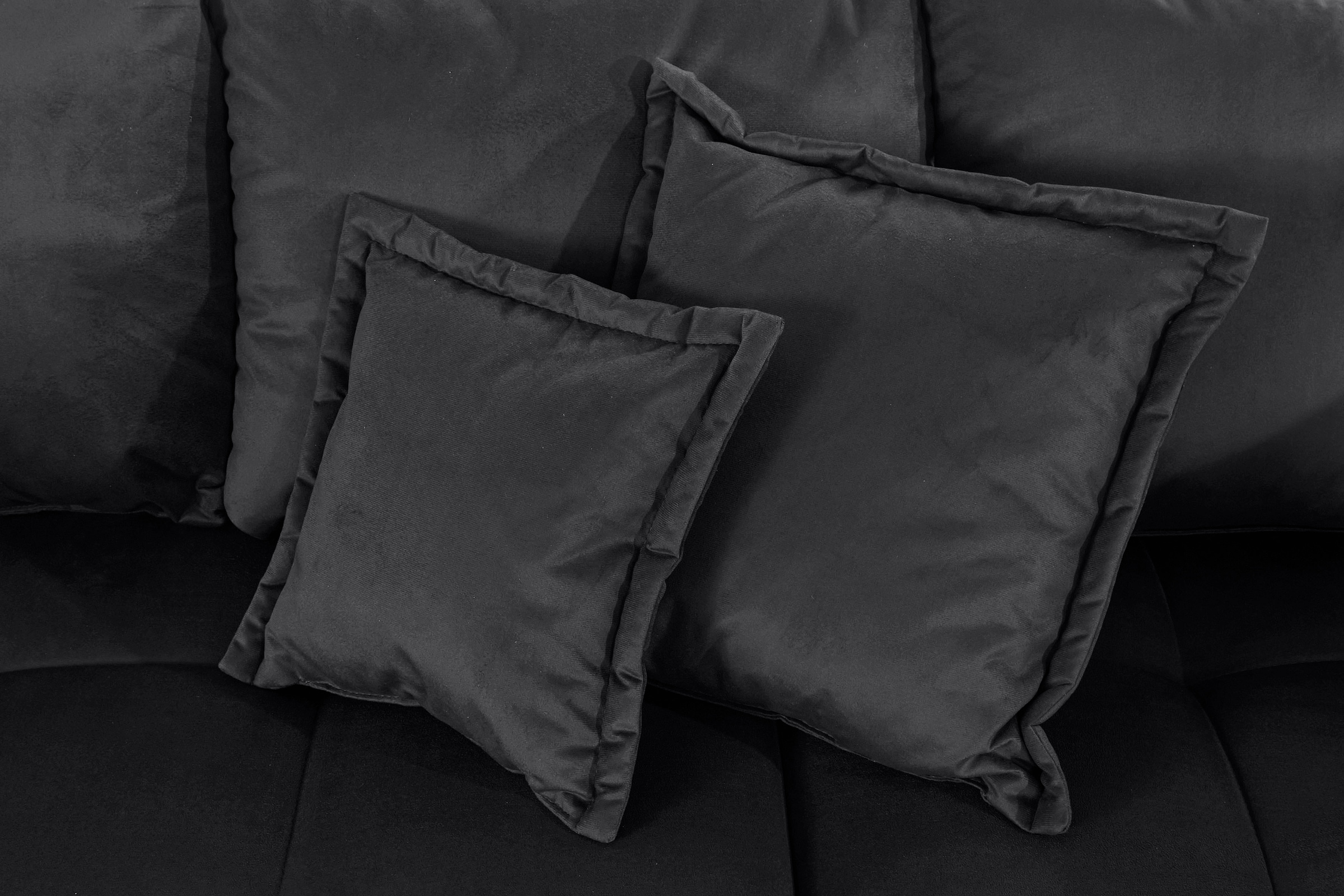 COLLECTION AB Ecksofa »(Spar-Set) Innsbruck L-Form und Hocker«, (Spar-Set), Ecksofa und Hocker, Recamiere links oder rechts montierbar