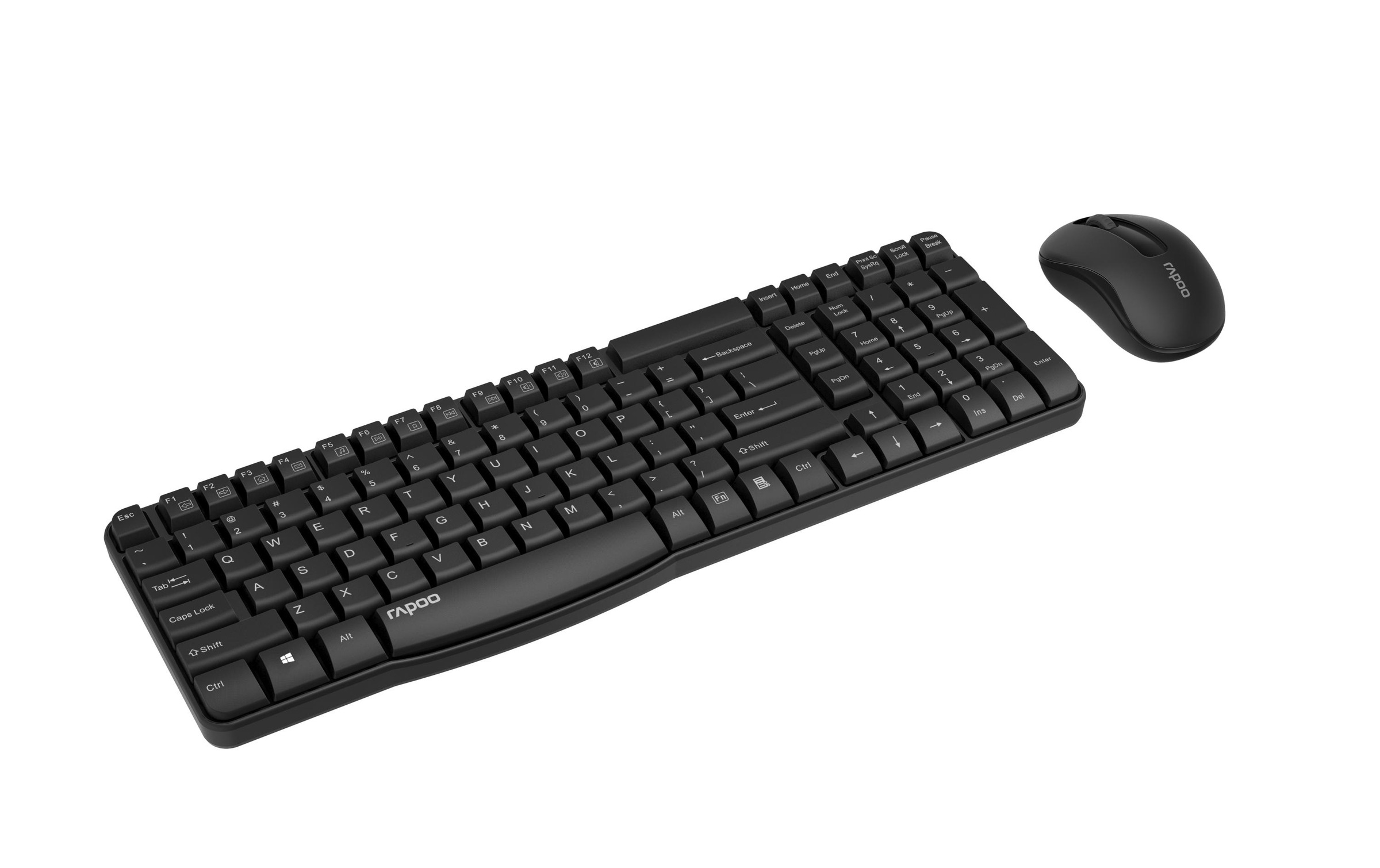 Rapoo Tastatur- und Maus-Set