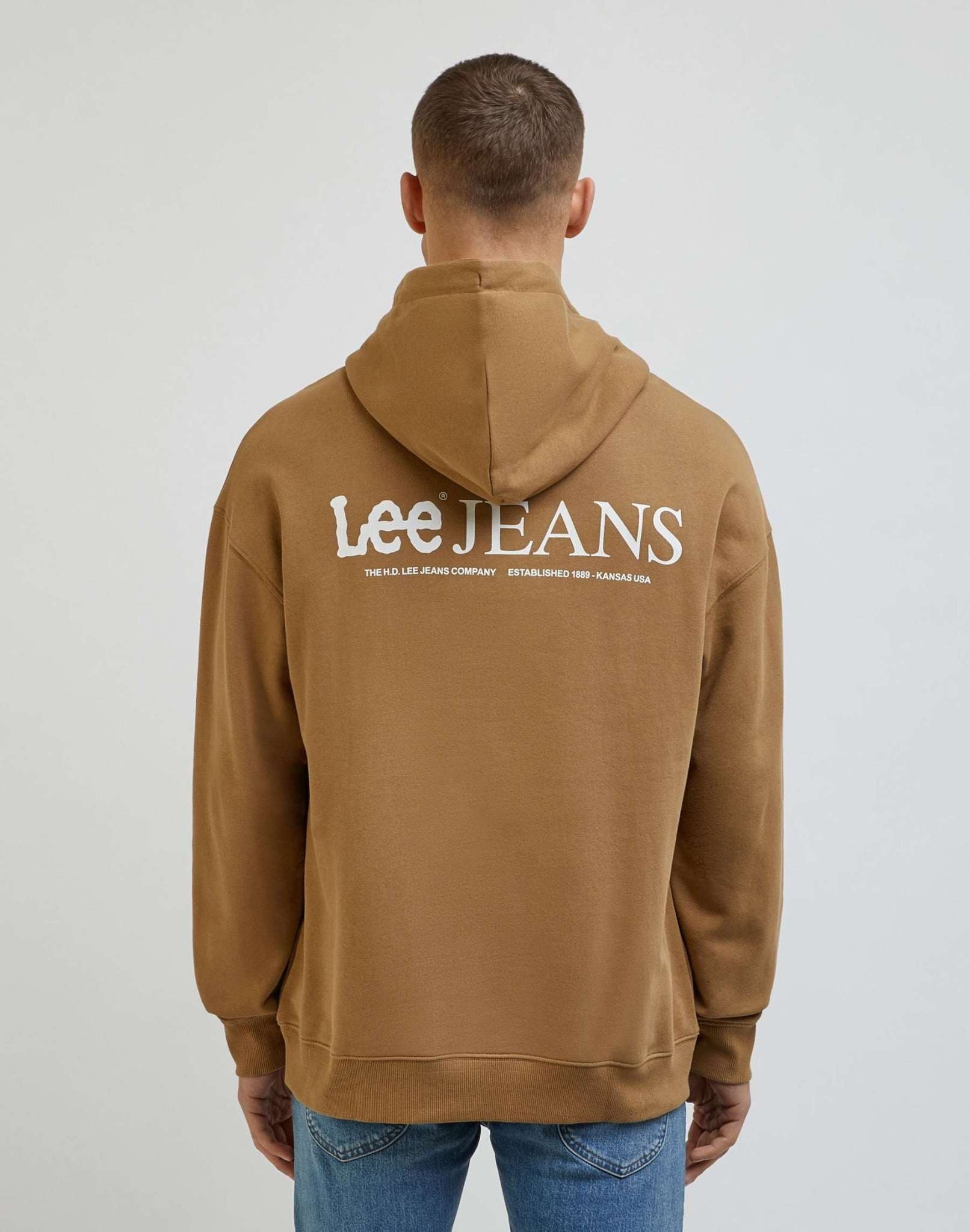 Lee® Kurzarmpullover »Sweatshirts Loose Logo Hoodie«