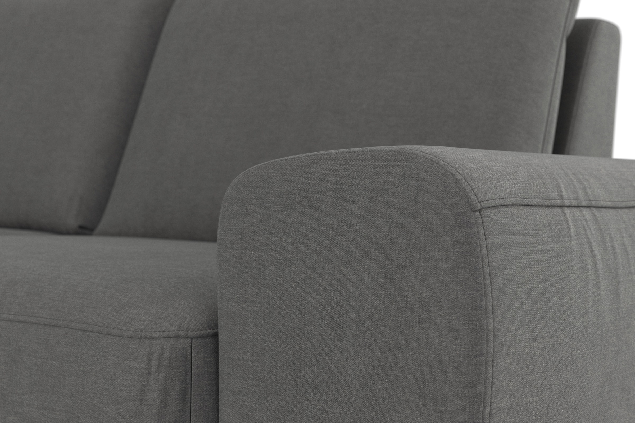 sit&more Ecksofa »Cinturo L-Form«, inklusive Sitztiefenverstellung und Federkern, Sitzhöhe 48 cm