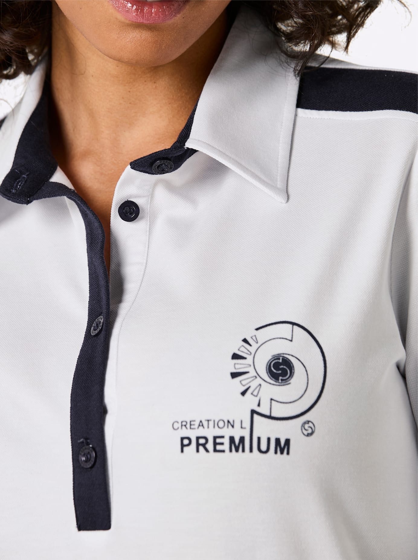 CREATION L PREMIUM Polo »Lyocell-Baumwoll-Poloshirt« 1 pièces