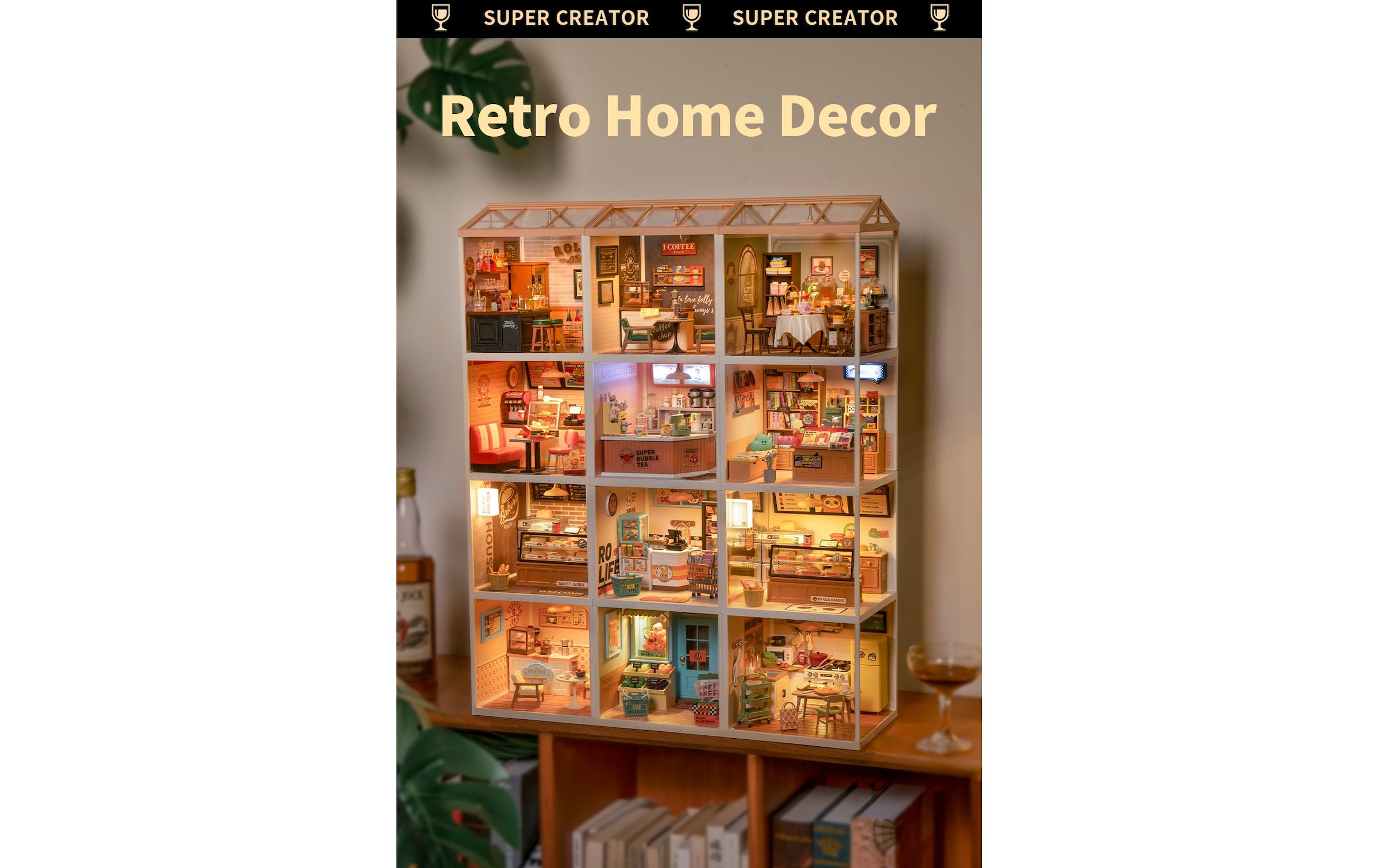   Modellbausatz »RoboTime Leisurely Cheers Bar«