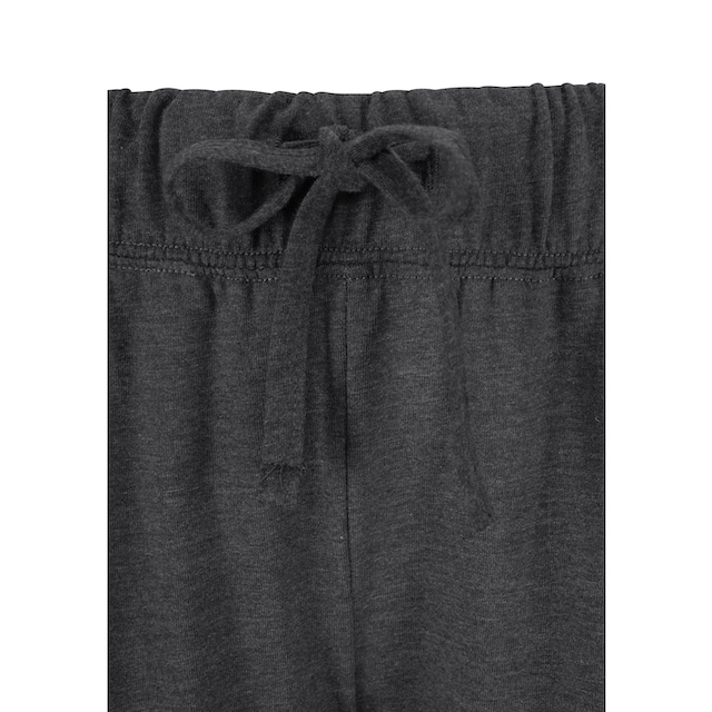 Arizona Pyjama, (2 tlg., 1 Stück), in melierter Qualität mit Knopfleiste  versandkostenfrei auf