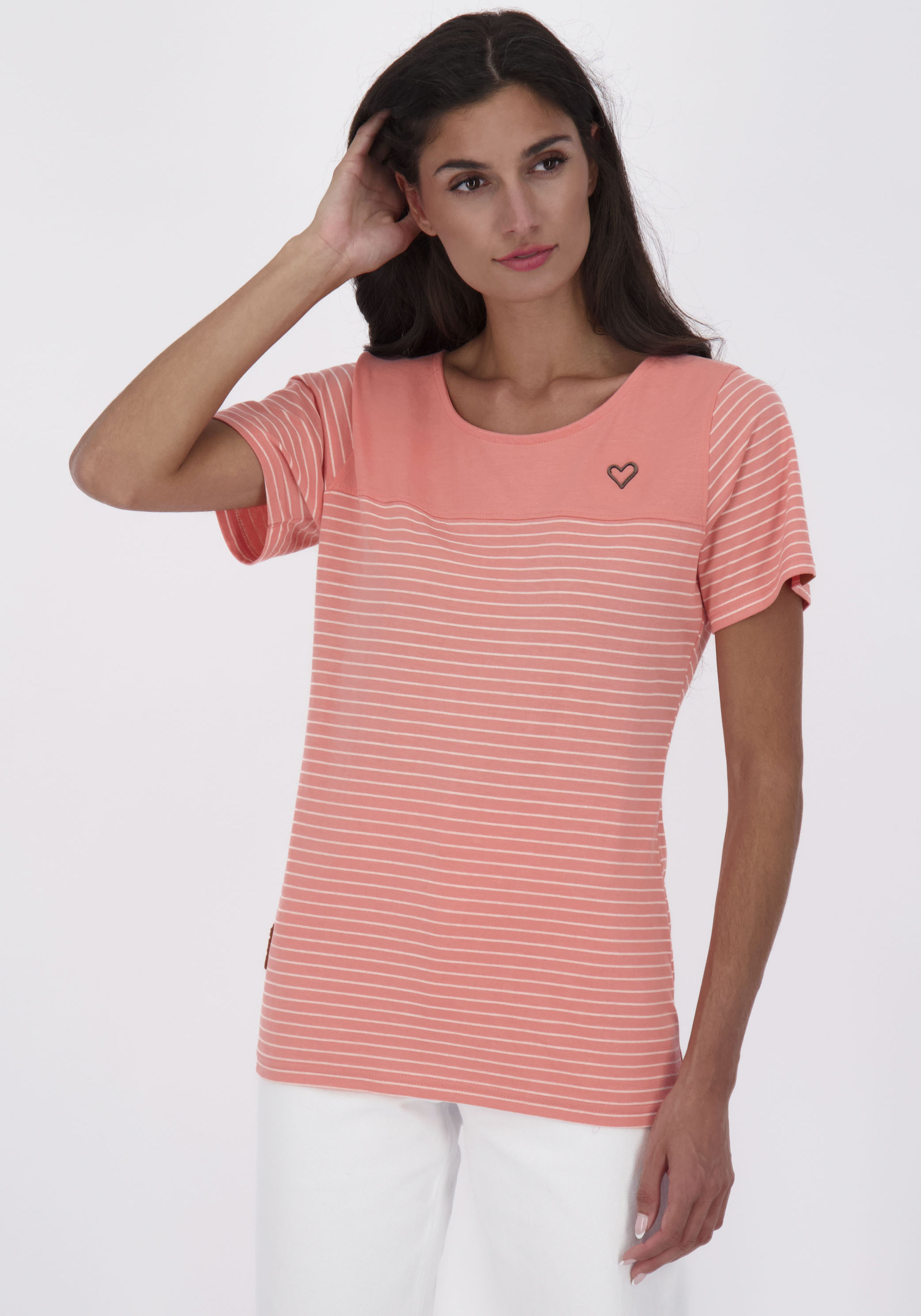 Rundhalsshirt »InessAK-Z«, (1 tlg.)