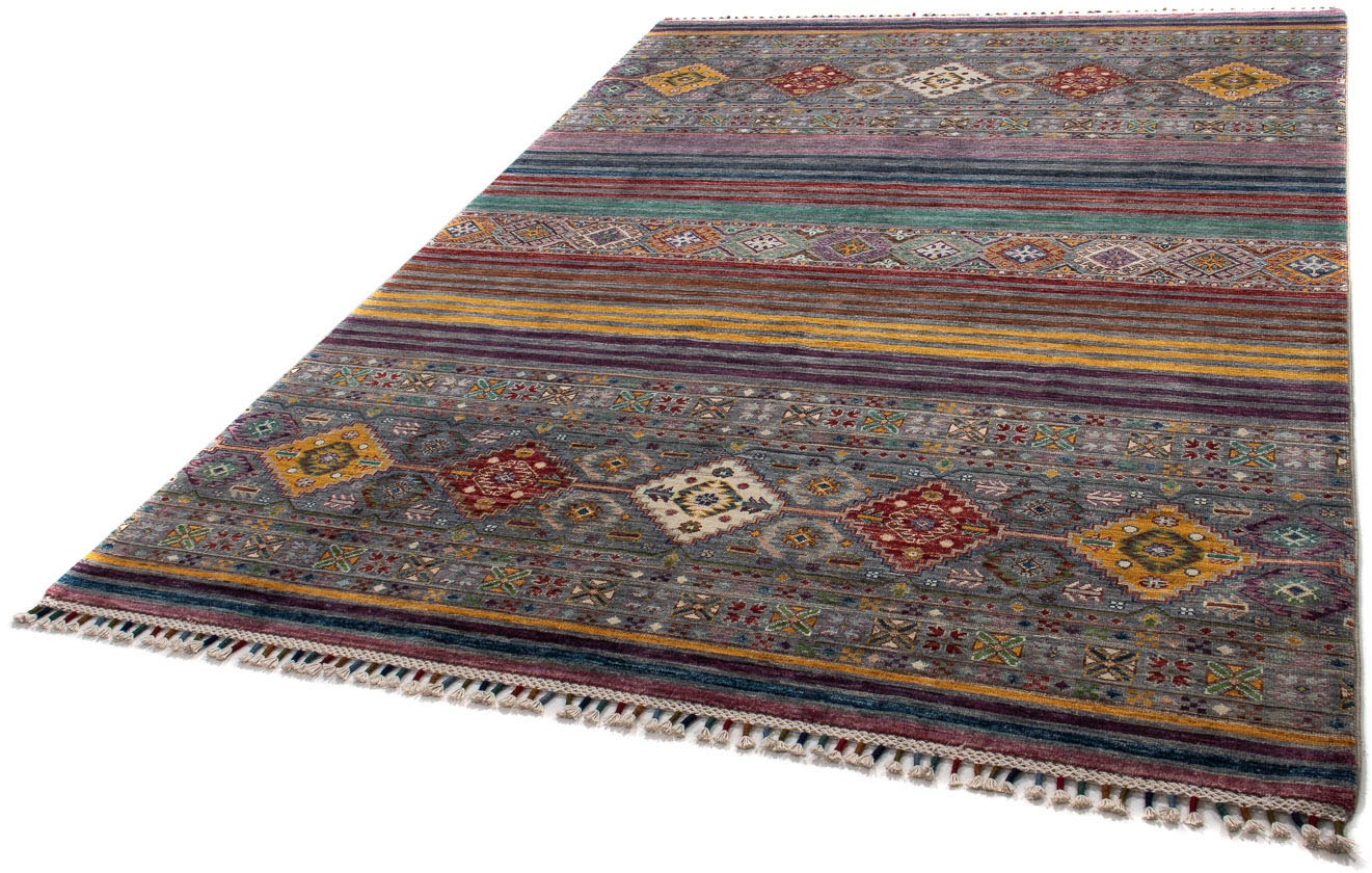 Image of morgenland Orientteppich »Ziegler - 243 x 173 cm - mehrfarbig«, rechteckig, 6 mm Höhe, Wohnzimmer, Handgeknüpft, Einzelstück mit Zertifikat bei Ackermann Versand Schweiz