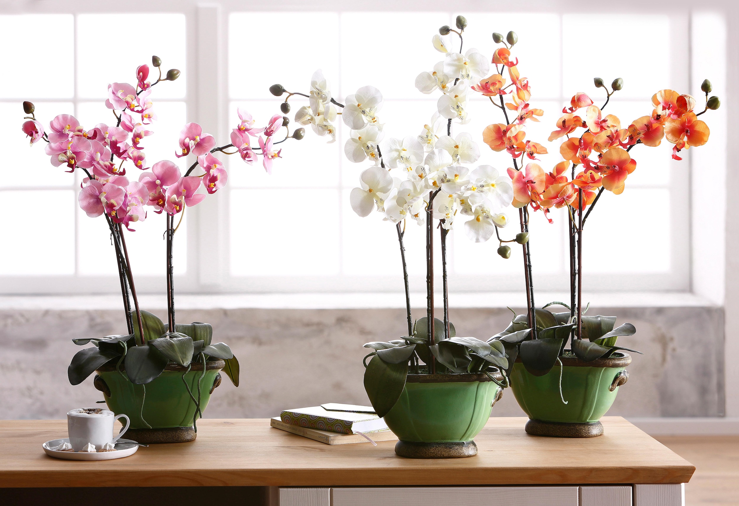 I.GE.A. Kunstpflanze confortablement acheter »Orchidee«