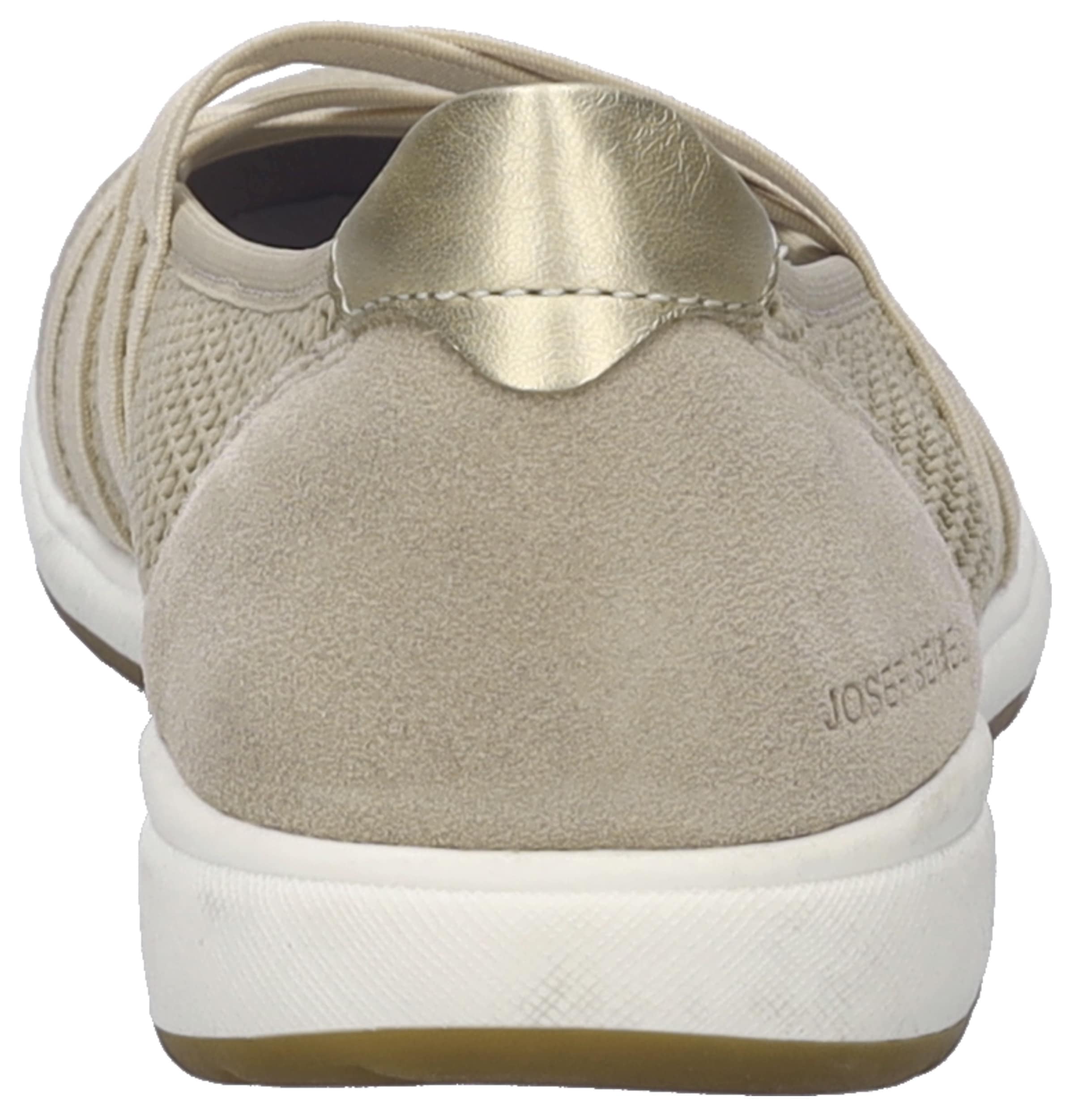 Josef Seibel Ballerines à lanières »Caren 67«  Slipper, Sneaker, Schlupfschuh mit Leder Einsatz an der Ferse