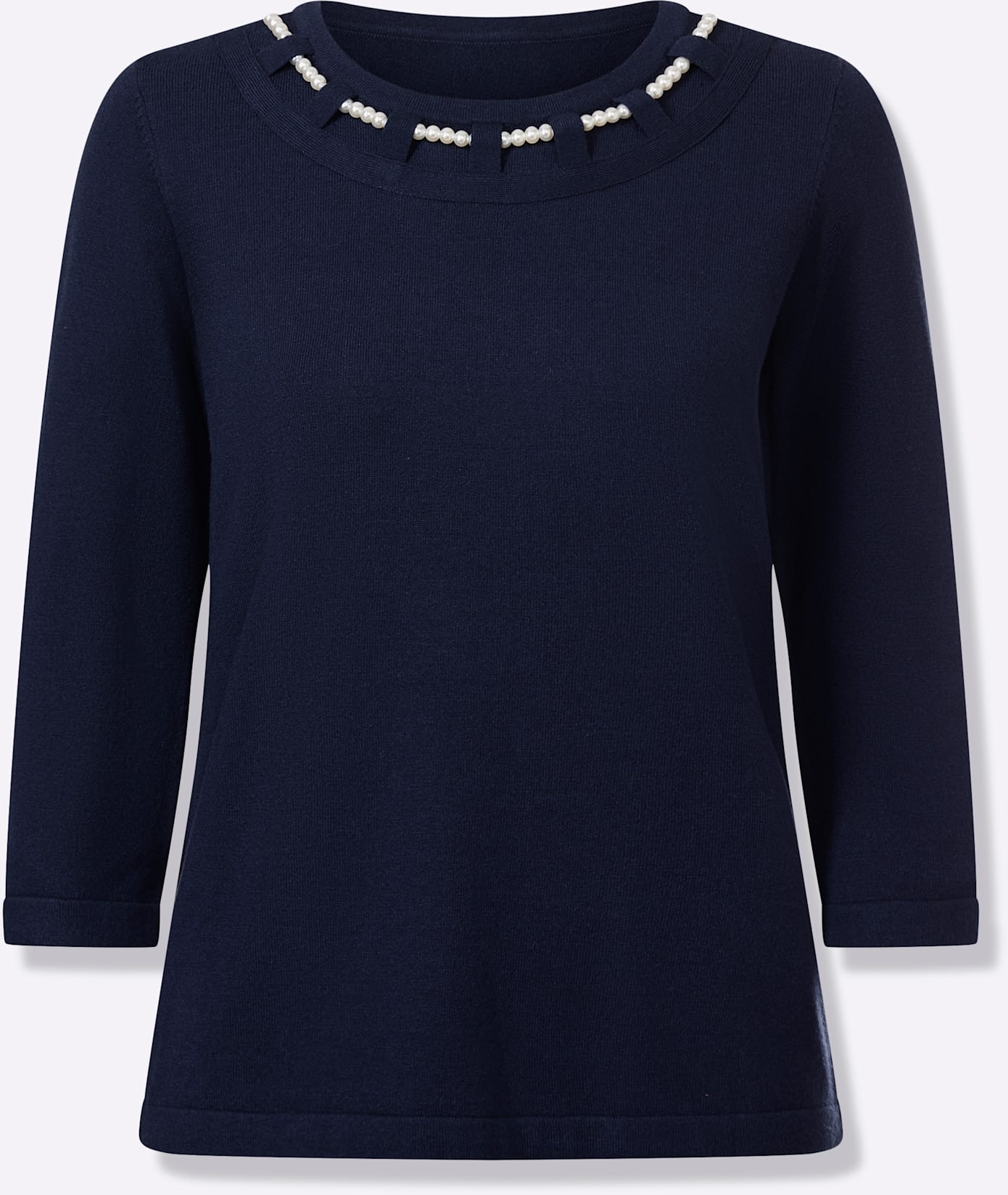 Lady Pull à col roulé »Rundhals-Pullover«