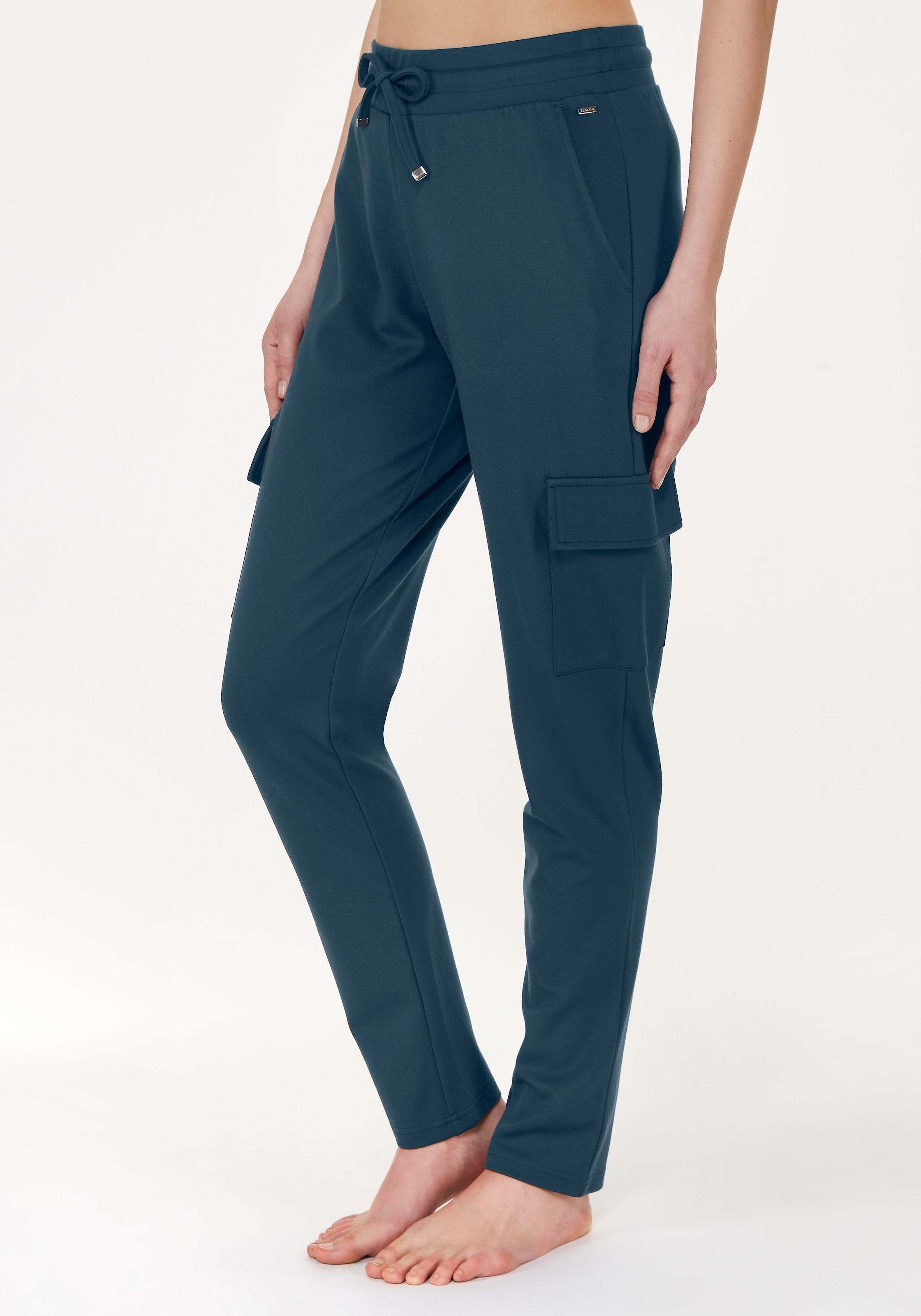 LASCANA Pantalon cargo  en matière fluide et douce, vêtements d’intérieur