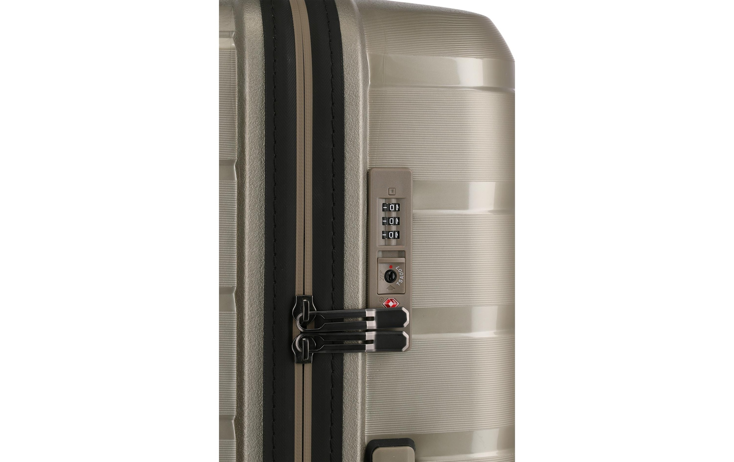 travelite Trolley »AIR BASE Reisekoffer Hartschale« 35 litre 4 Rollen kratzresistenter Oberfläche und cleverer Innenaufteilung