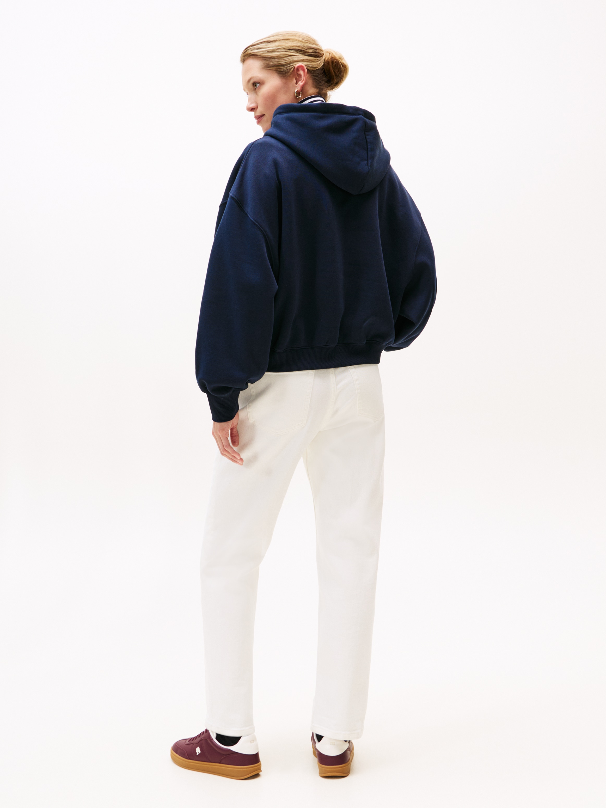 Tommy Hilfiger Kapuzensweatshirt »CLASSIC SCRIPT FLEECE HOODIE«