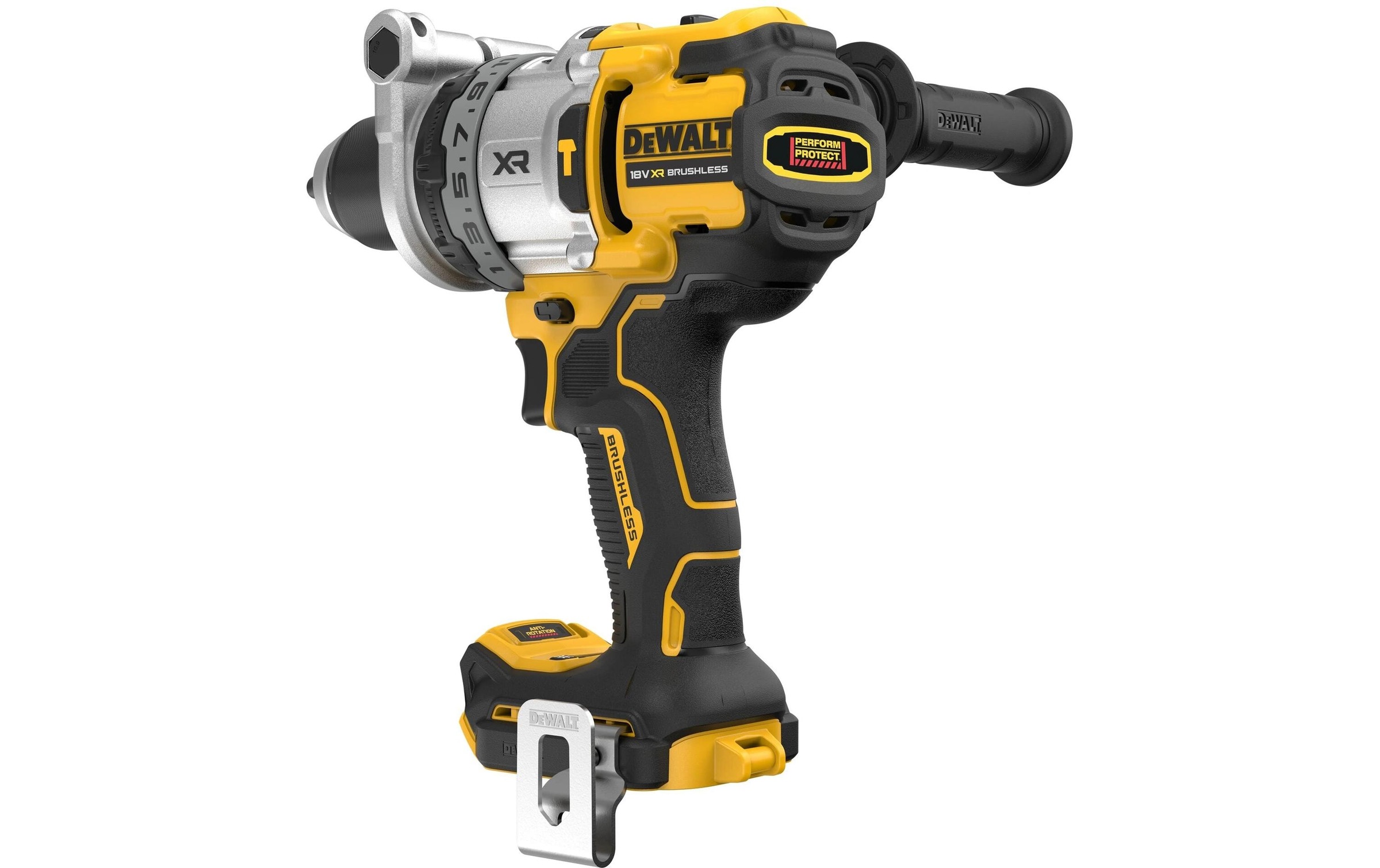 DeWalt Akku-Schlagbohrschrauber »18 V DCD1007NT-XJ Ohne Akku«, Softgriff, LED