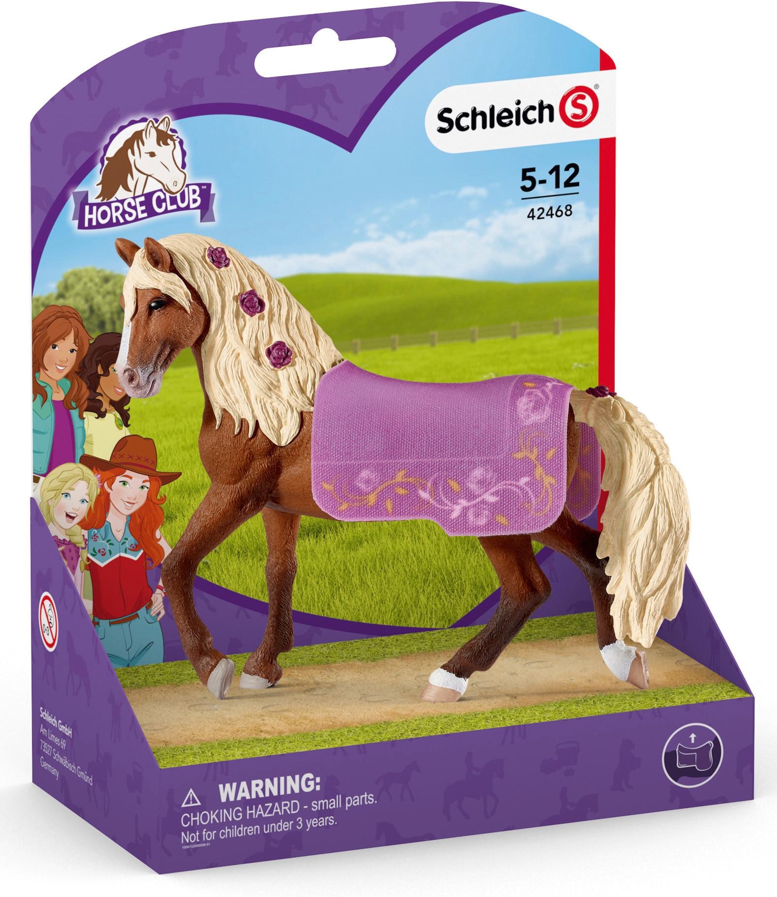 Schleich® Spielfigur »HORSE CLUB, Paso Fino Hengst Pferdeshow (42468)«, mit abnehmbarer Pferdedecke