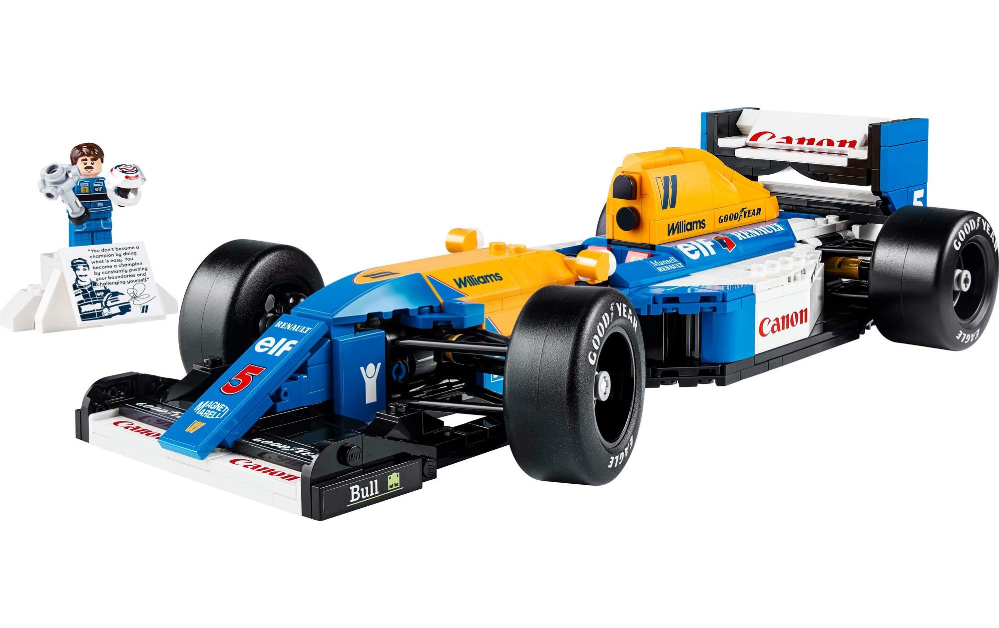 LEGO® Spielbausteine »Icons Williams Racing FW14B mit Nigel Mansell 10353«