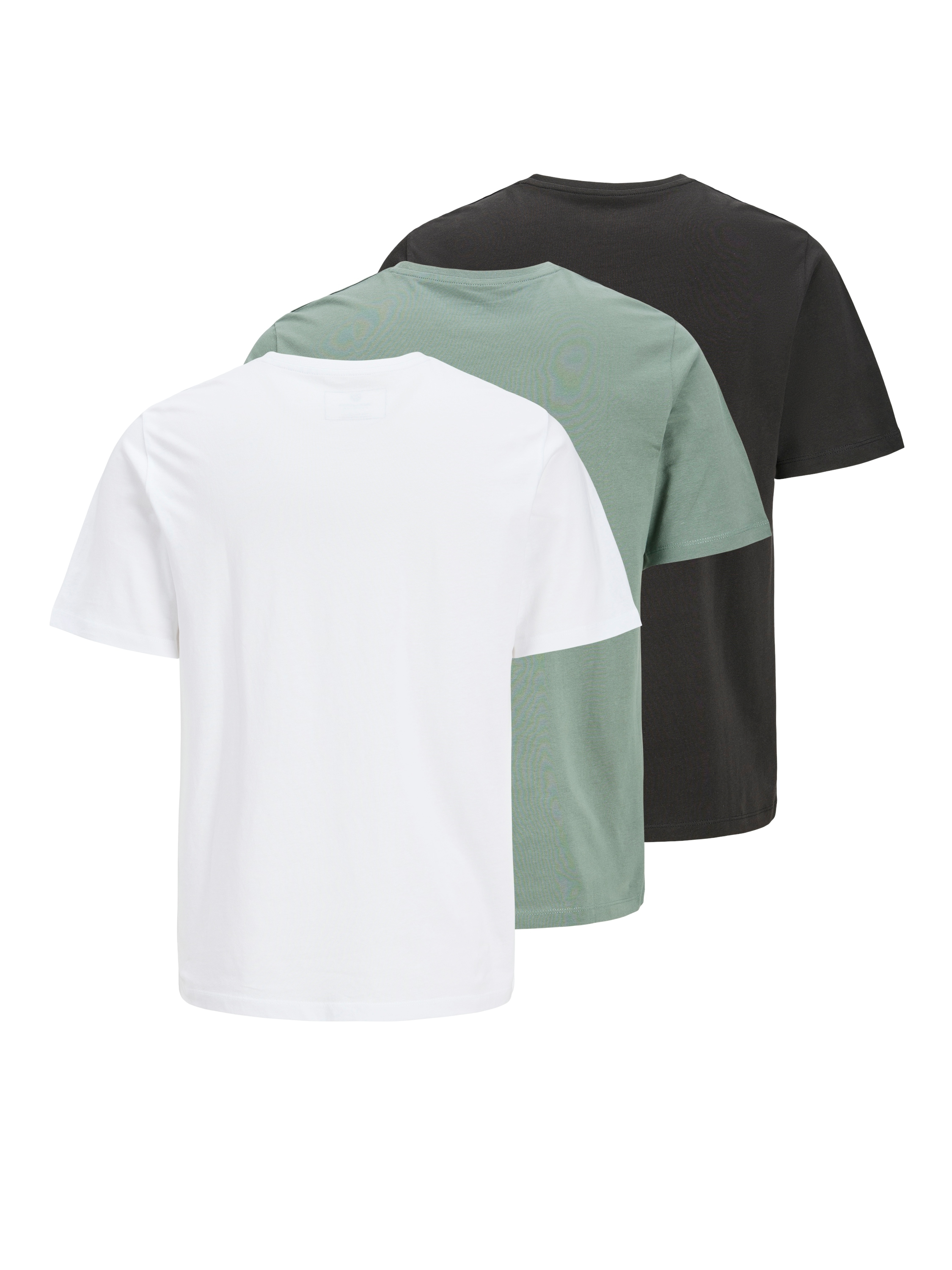 Jack & Jones Rundhalsshirt »JPRBLUZANE SS TEE FST 3PK MP« Packung, 3