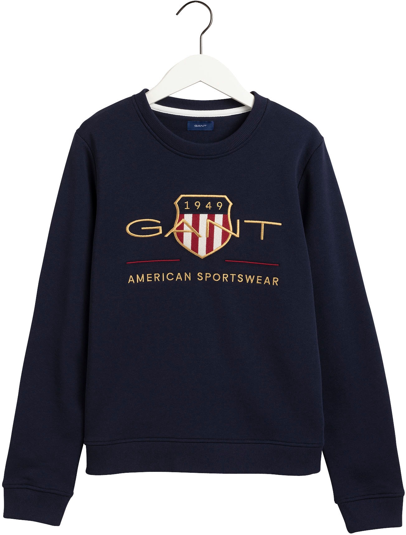 Gant Sweatshirt »Archive Shield Rundhalspullover«, mit Shield- und goldfarbener... kaufen