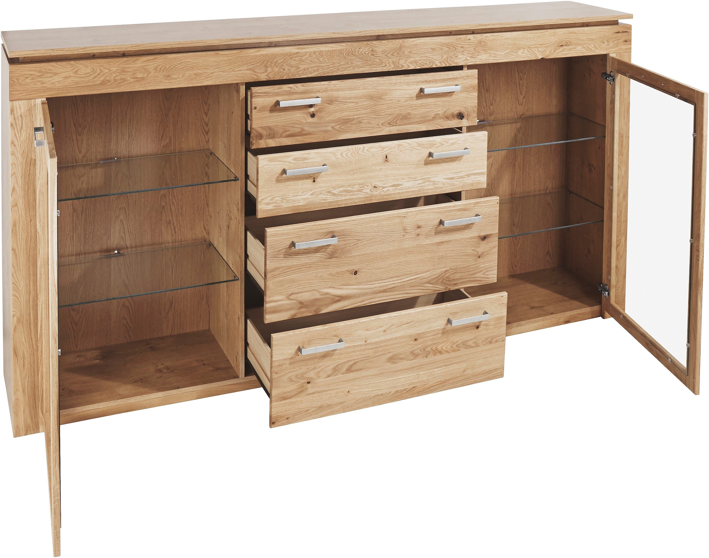 VOGL Möbelfabrik Highboard, Breite 222 cm