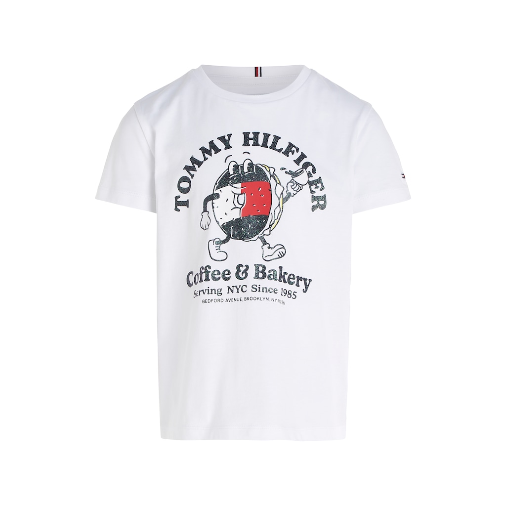 Tommy Hilfiger T-Shirt »TOMMY BAGELS TEE S/S«