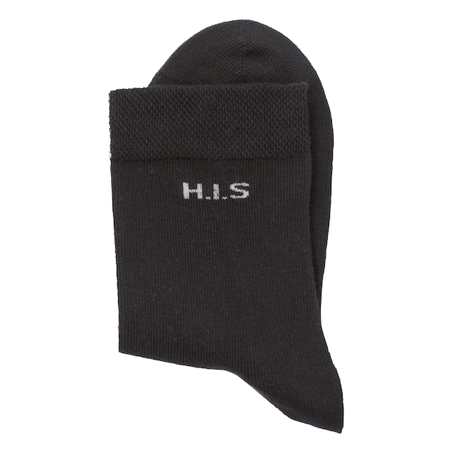 ♕ H.I.S Socken, (Set, 4 Paar), ohne einschneidendes Bündchen  versandkostenfrei bestellen