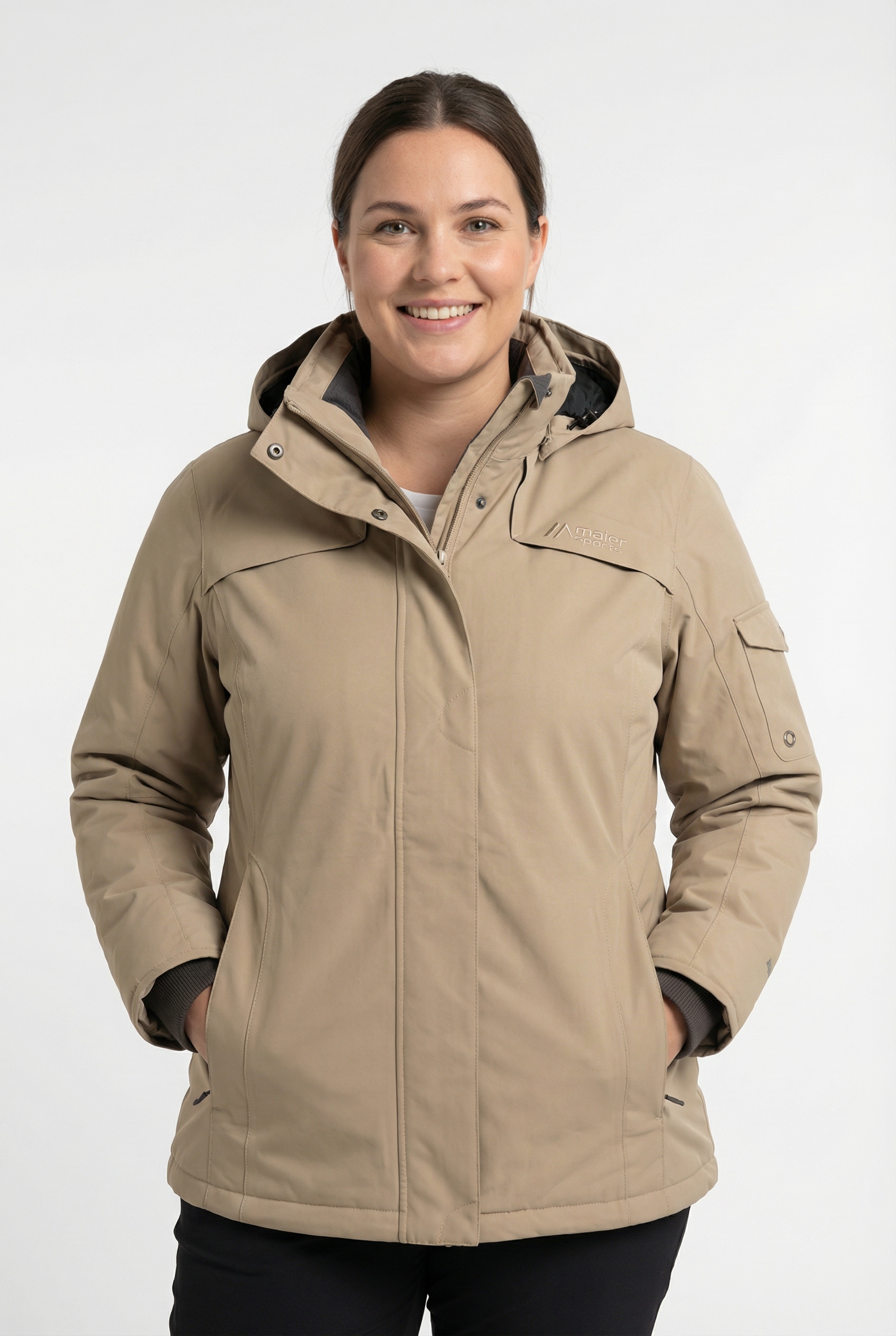 Image of Maier Sports Winterjacke "TAMI" mit Kapuze Wasserdicht & Winddicht & Atmungsaktiv