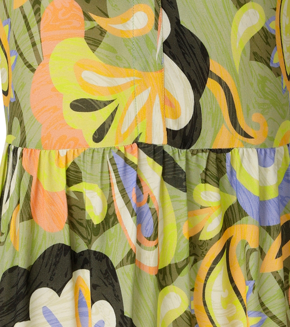 Aniston CASUAL Tunikakleid mit farbenfrohen, grossflächigem Paisley-Druck - NEUE KOLLEKETION