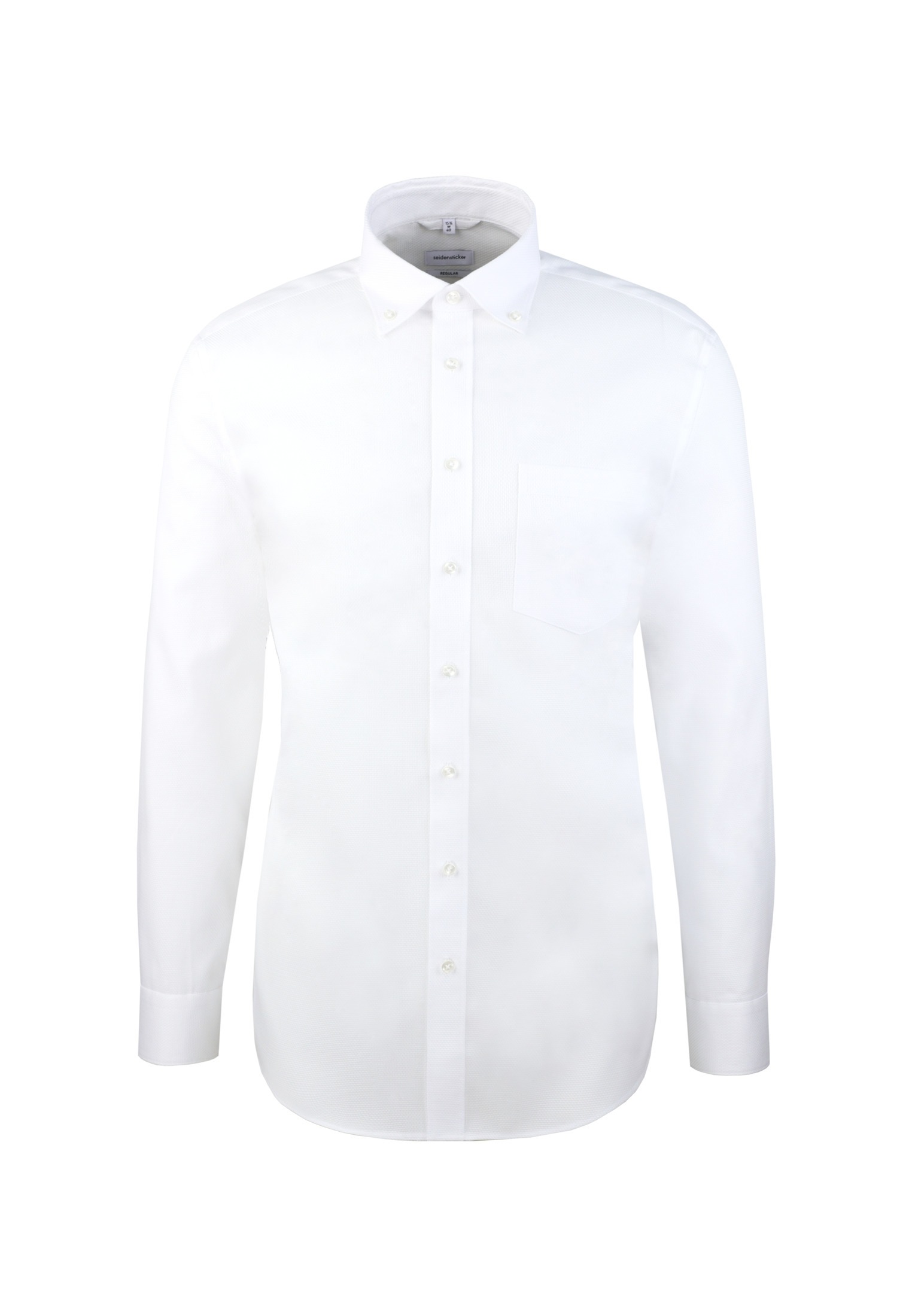 seidensticker Businesshemd »Schwarze Rose«, Regular Button-Down-Kragen Struktur