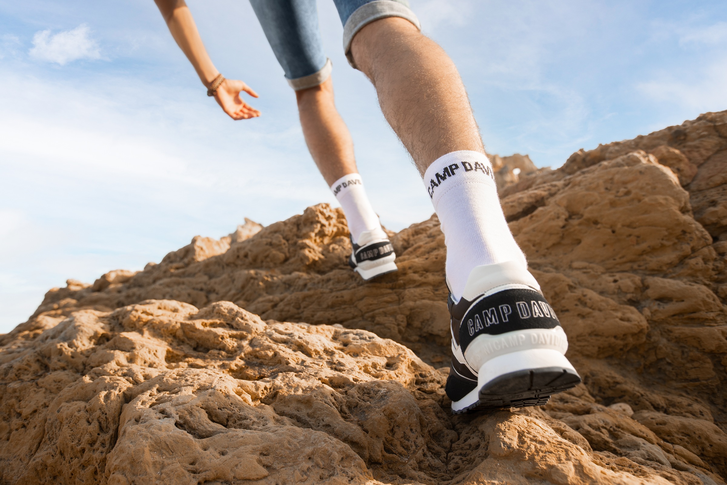 CAMP DAVID Chaussettes »mesh ventilation« 6 Couple tlg. Action-Mesh Belüftung