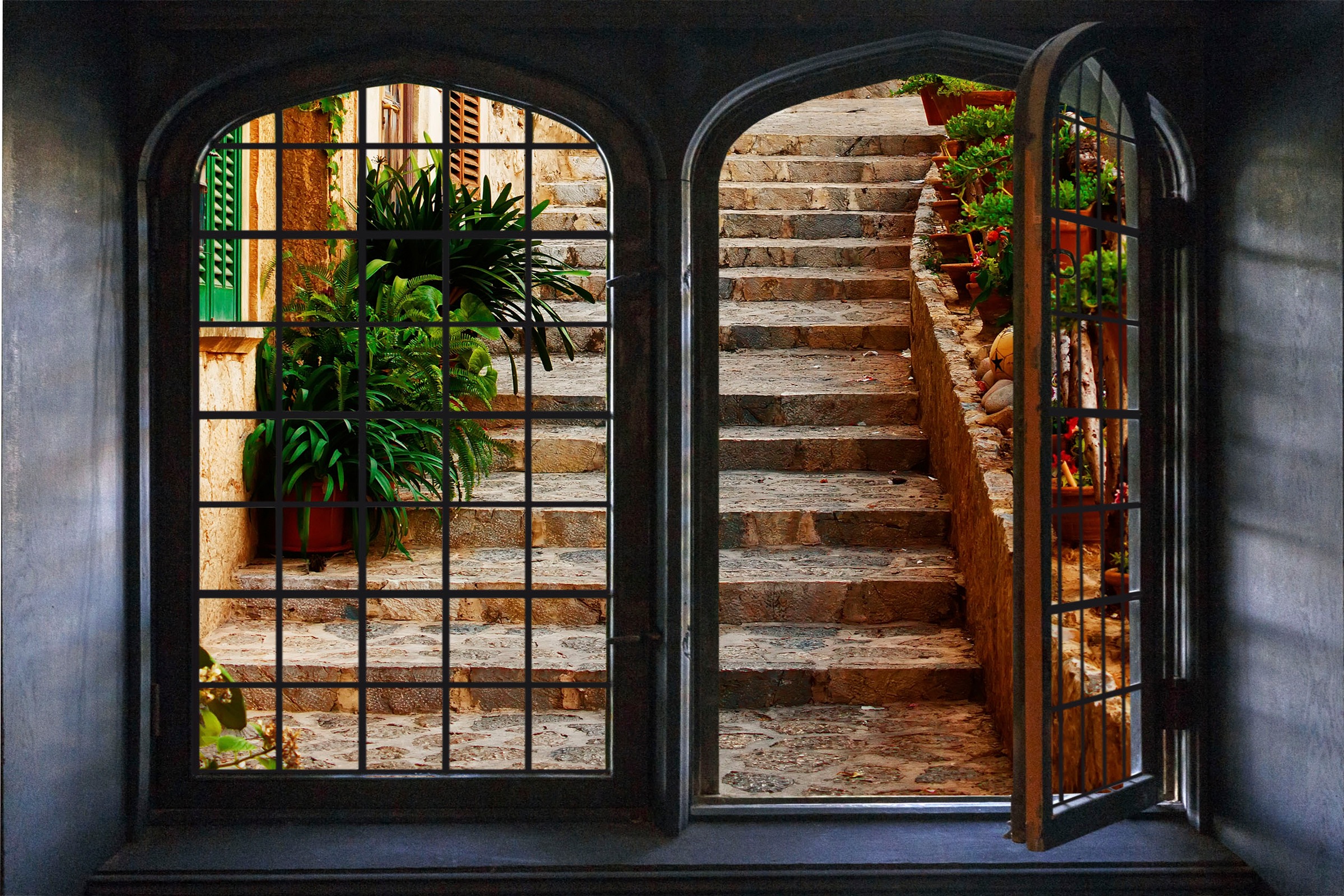 Image of queence Wandsticker "Spanien" Wandsticker, Wandbild, selbstklebend, 3D, Fenster